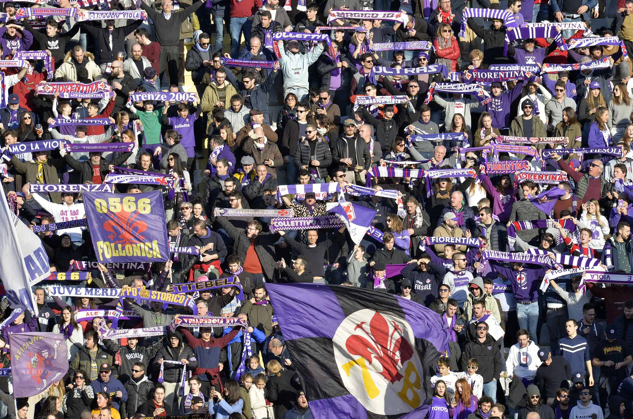 Tifosi viola, domenica mattina l'inaugurazione del Monumento al tifo