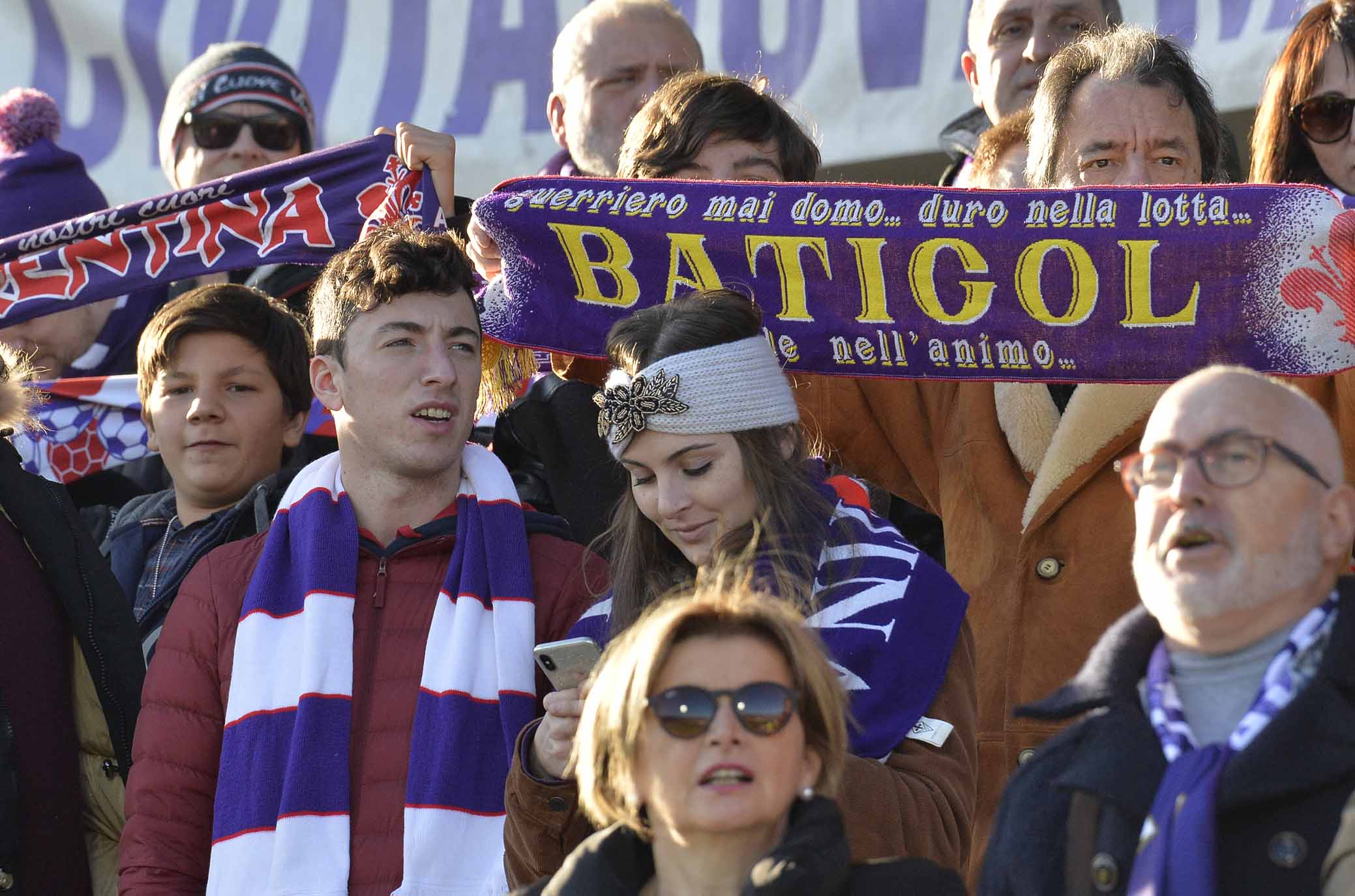 FIORENTINA-PARMA 26-12-2018 TIFOSI DELLA FIORENTINA. GALASSI SILVANO/SILPRESS