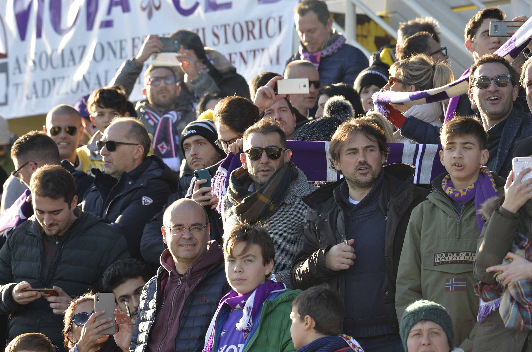 FIORENTINA-PARMA 26-12-2018 TIFOSI DELLA FIORENTINA. GALASSI SILVANO/SILPRESS