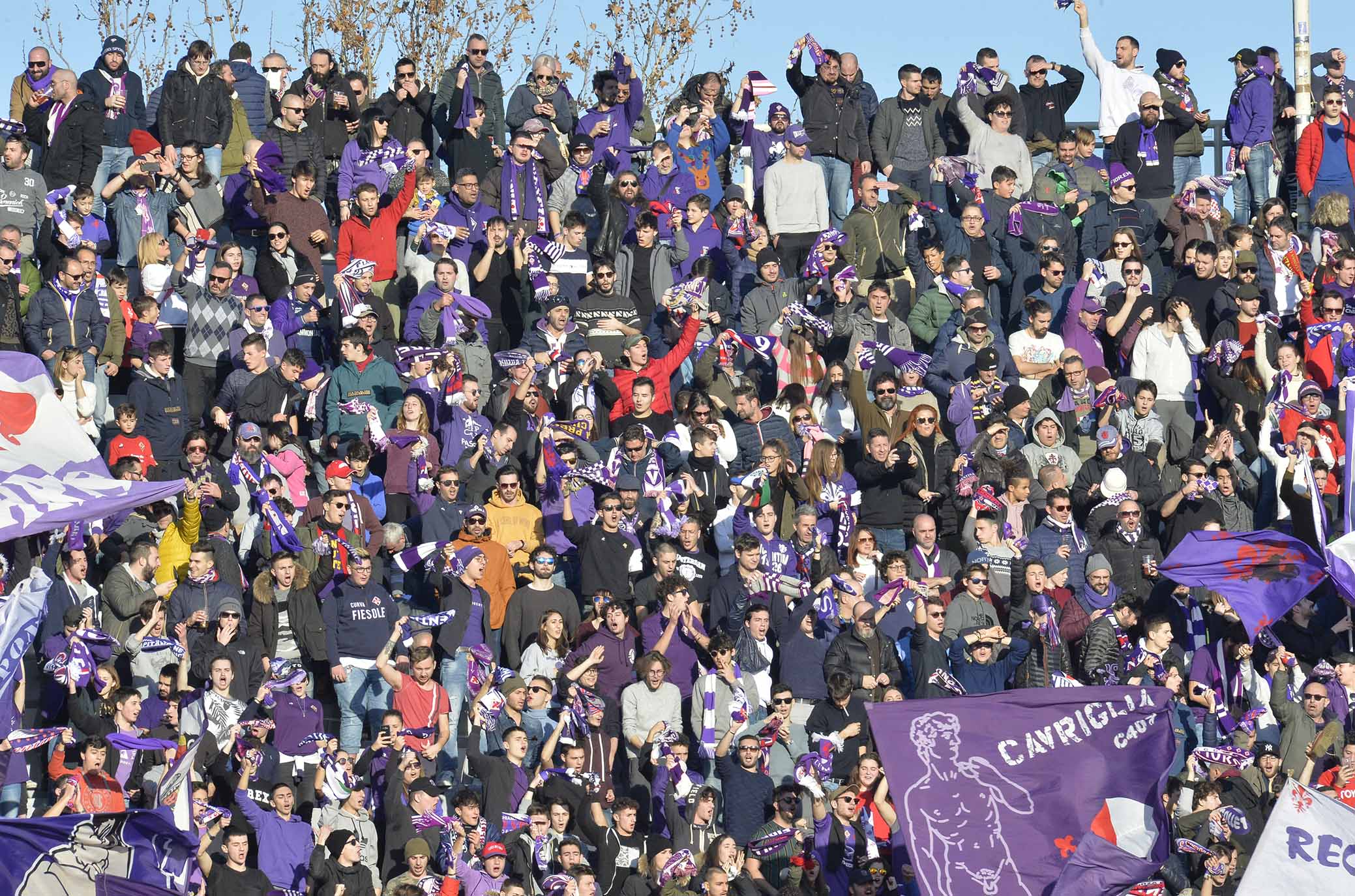 FIORENTINA-PARMA 26-12-2018 TIFOSI DELLA FIORENTINA. GALASSI SILVANO/SILPRESS