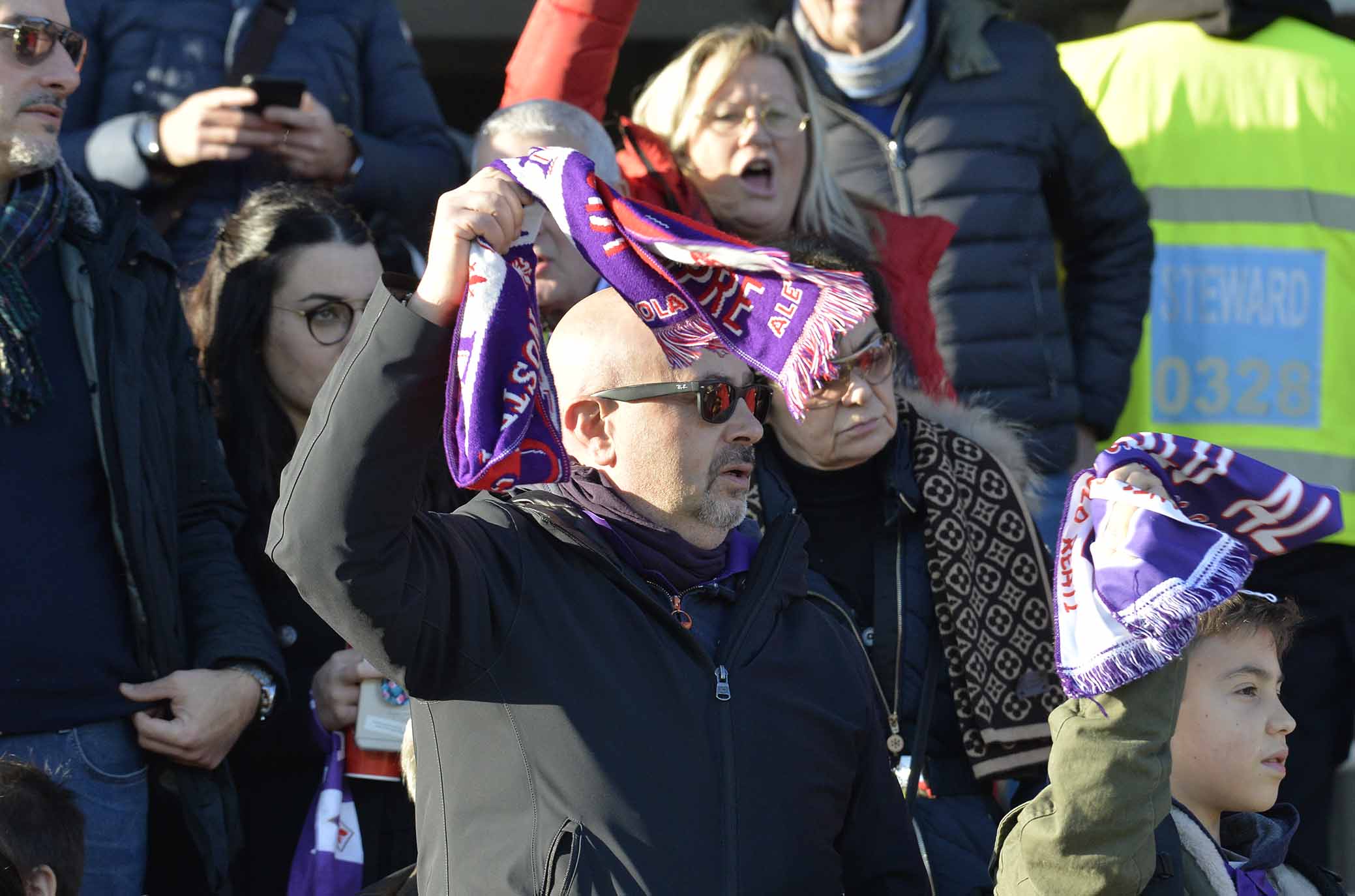 FIORENTINA-PARMA 26-12-2018 TIFOSI DELLA FIORENTINA. GALASSI SILVANO/SILPRESS