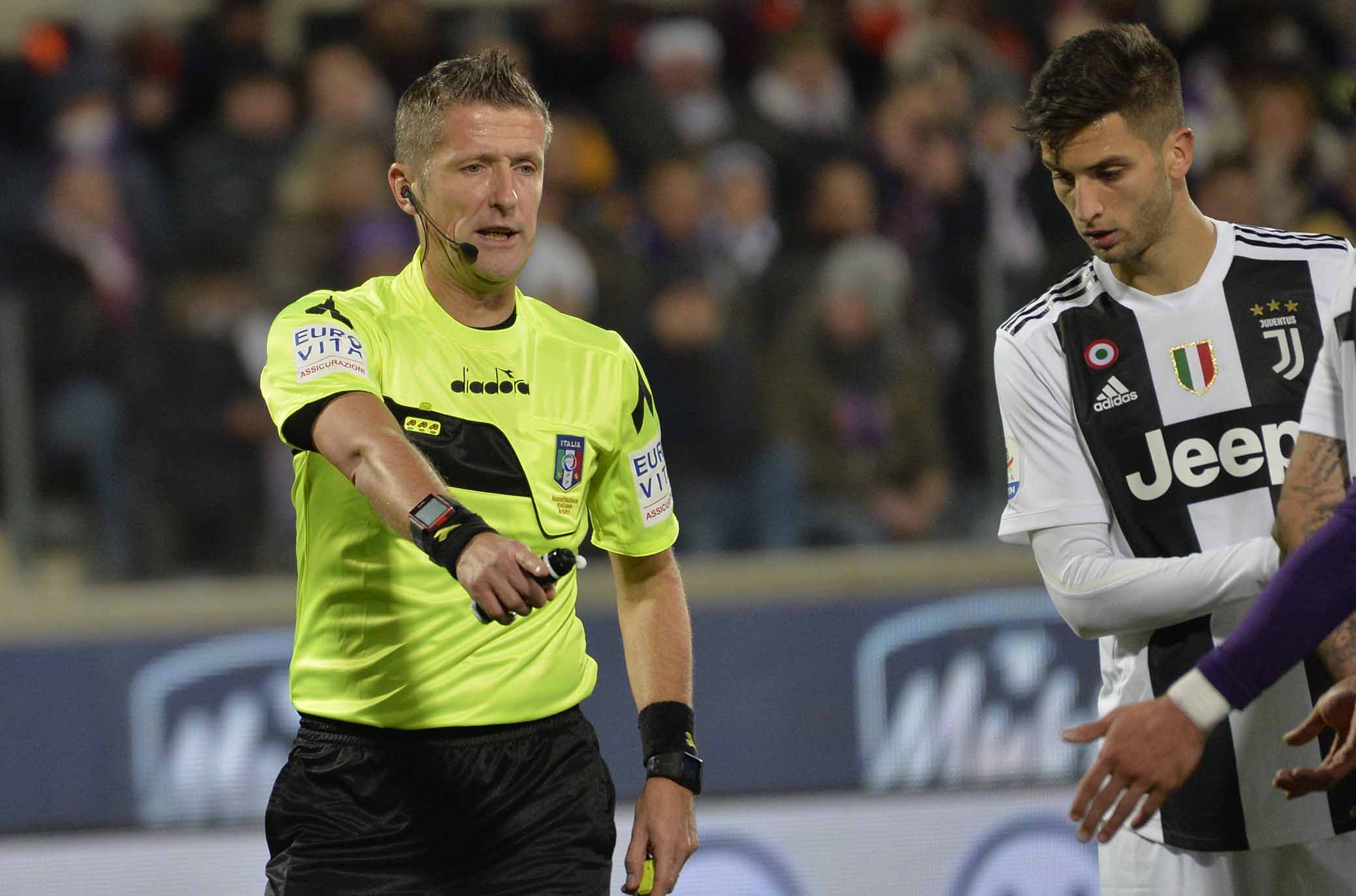 Orsato, i precedenti: 4 pari di fila. Ultimo successo della Fiorentina nel 2014-15