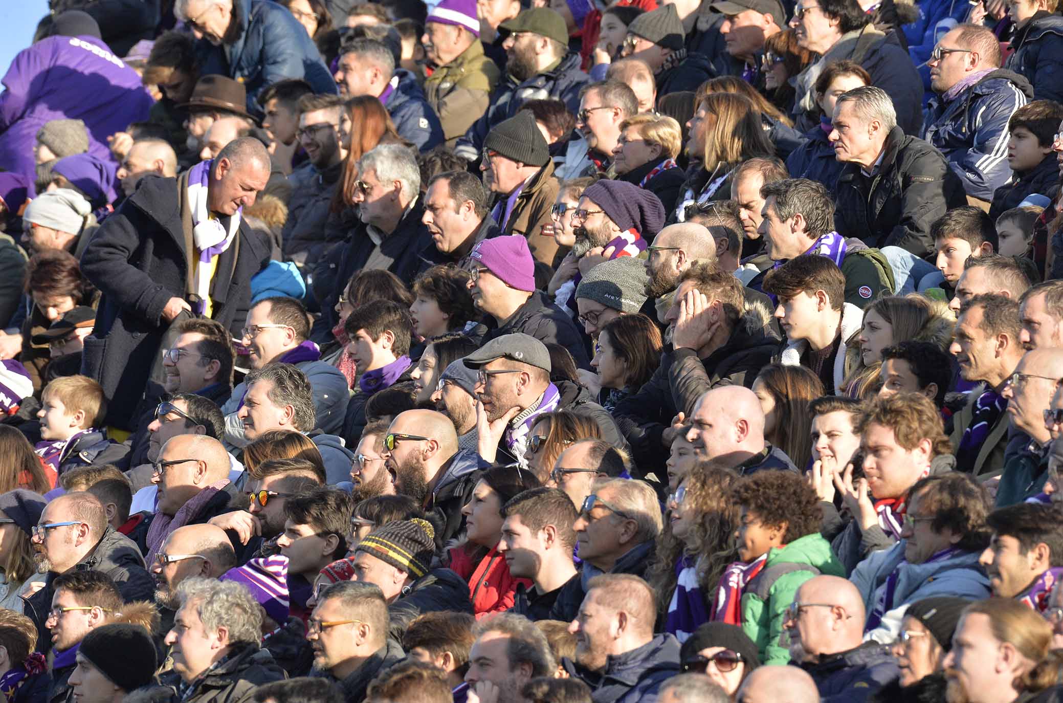 FIORENTINA-PARMA 26-12-2018 TIFOSI DELLA FIORENTINA. GALASSI SILVANO/SILPRESS