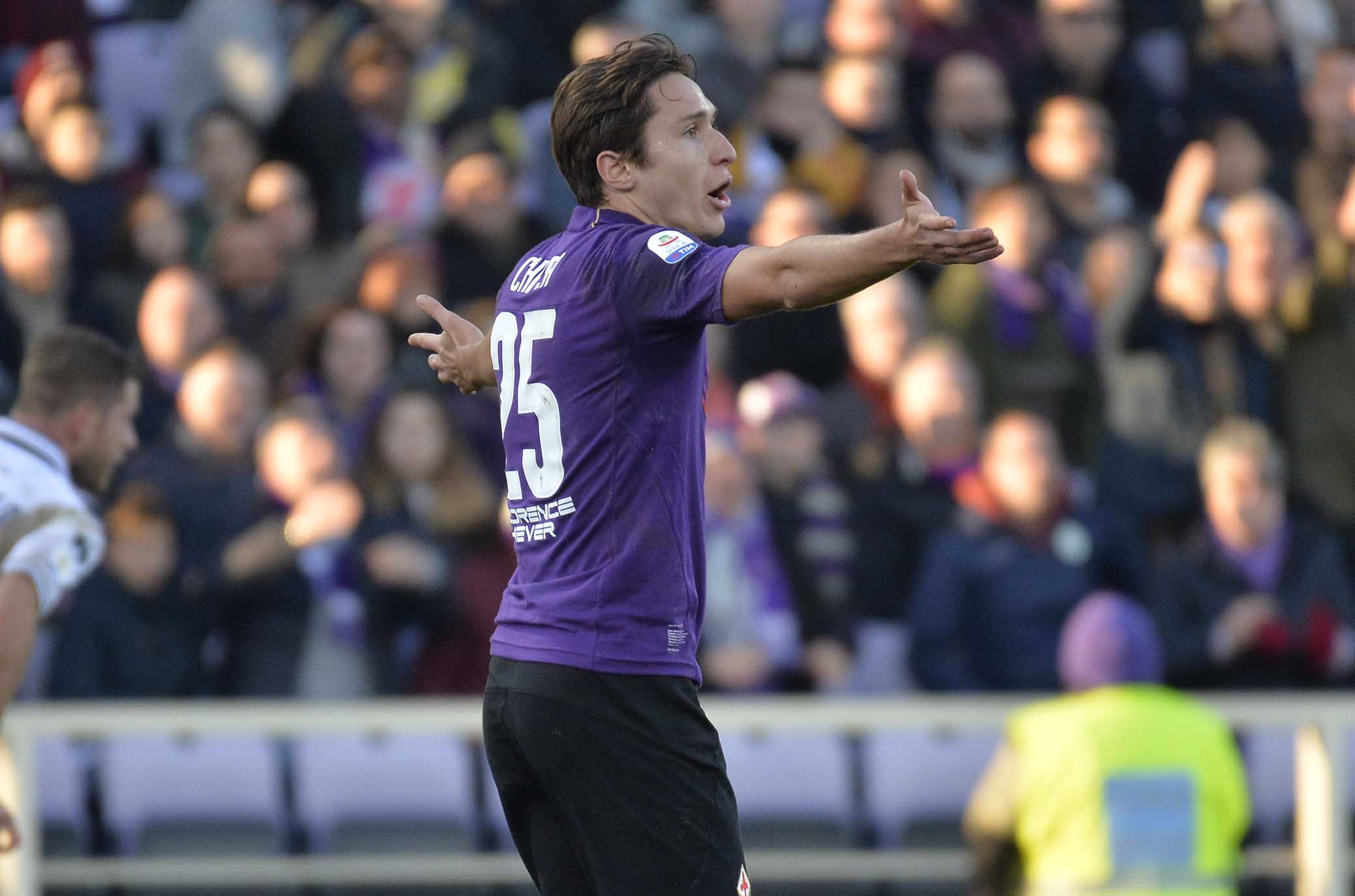 FIORENTINA-PARMA 26-12-2018. FEDERICO CHIESA. GALASSI SILVANO/SILPRESS
