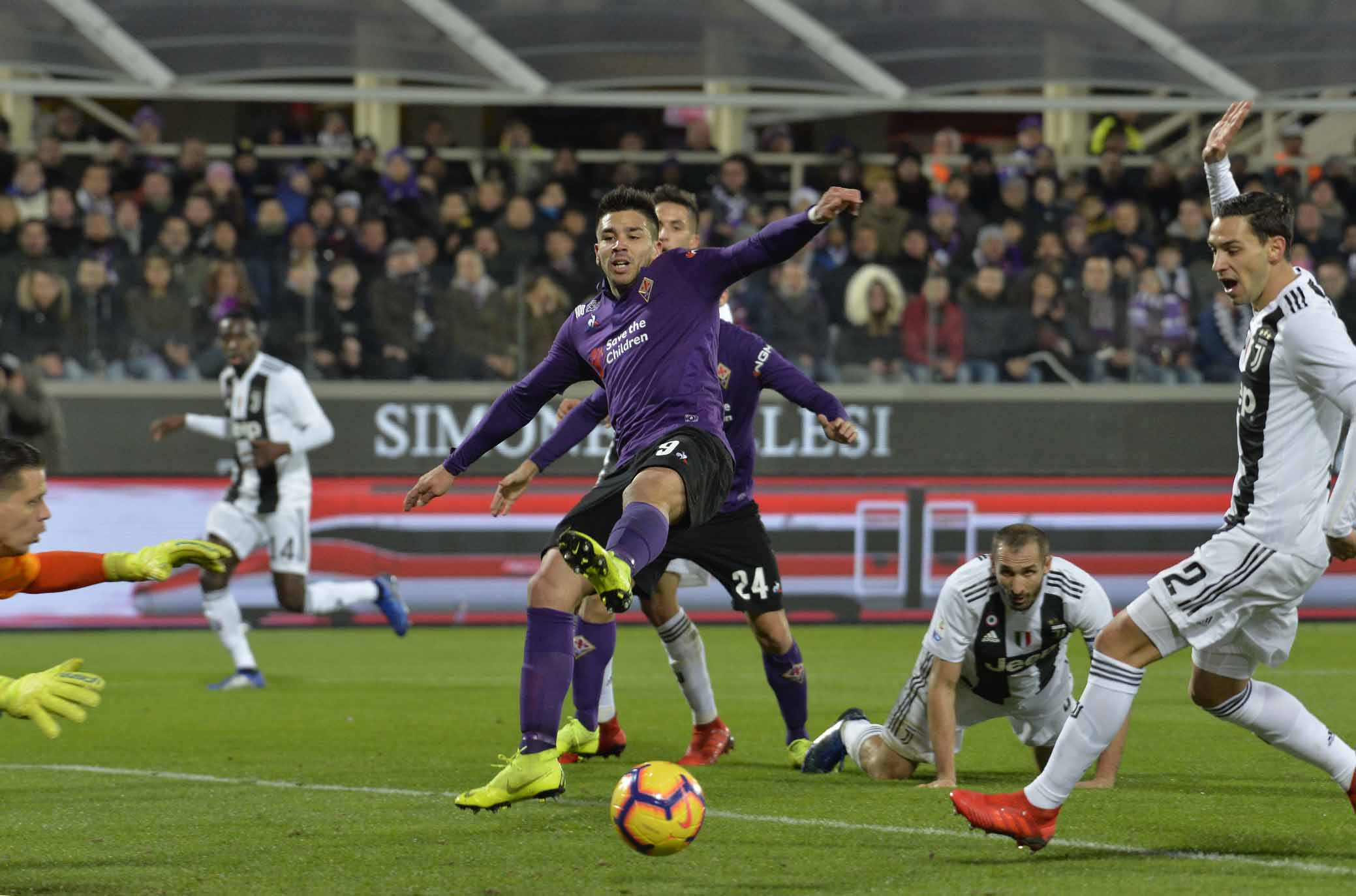 FIORENTINA-JUVENTUS 01-12-2018. GOVANNI SIMEONE. GALASSI SILVANO/SILPRESS