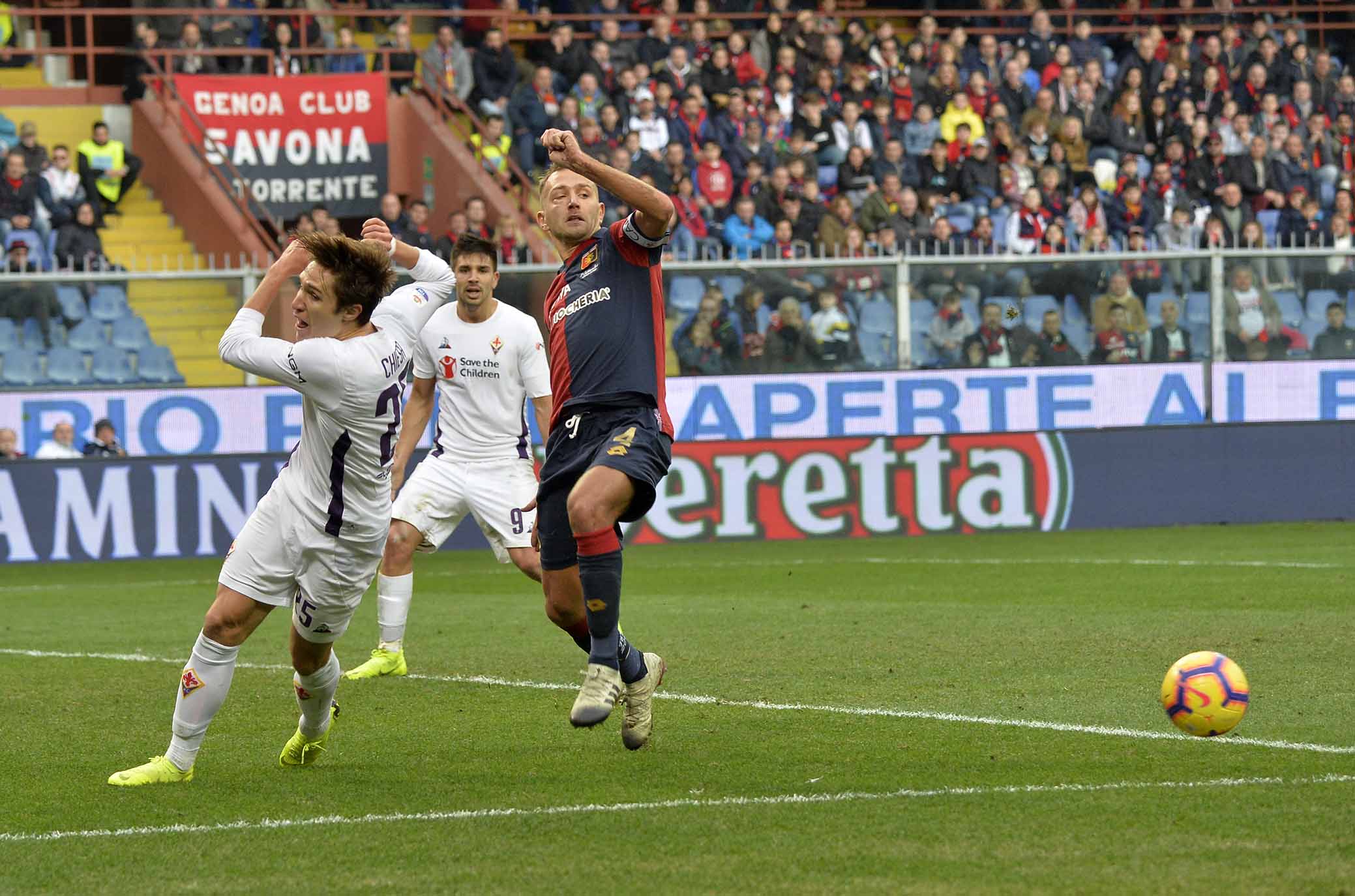 GENOA-FIORENTINA 29-12-2018 FEDERICO CHIESA. GALASSI SILVANO/SILPRESS
