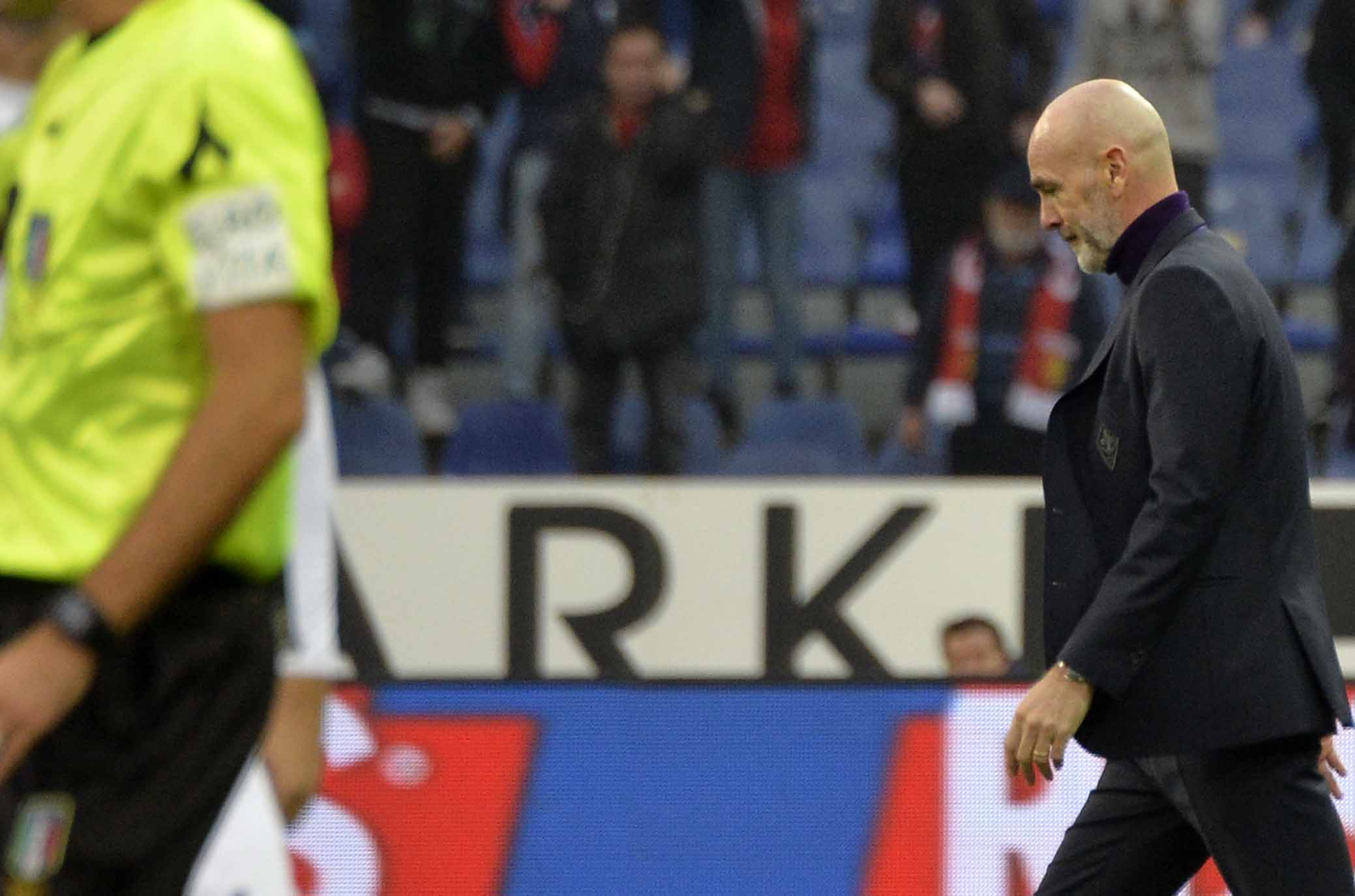 GENOA-FIORENTINA 29-12-2018 STEFANO PIOLI ESPULSO. GALASSI SILVANO/SILPRESS