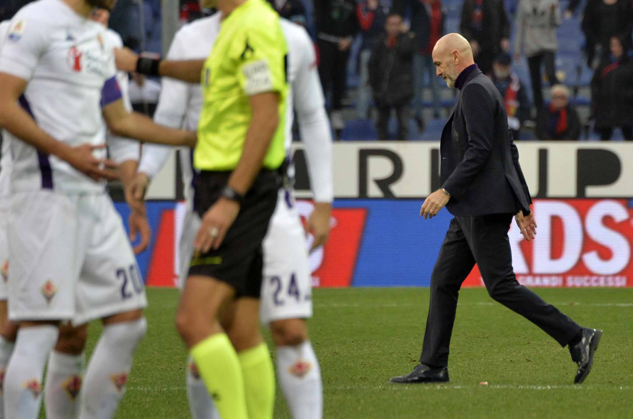 GENOA-FIORENTINA 29-12-2018 STEFANO PIOLI ESPULSO. GALASSI SILVANO/SILPRESS