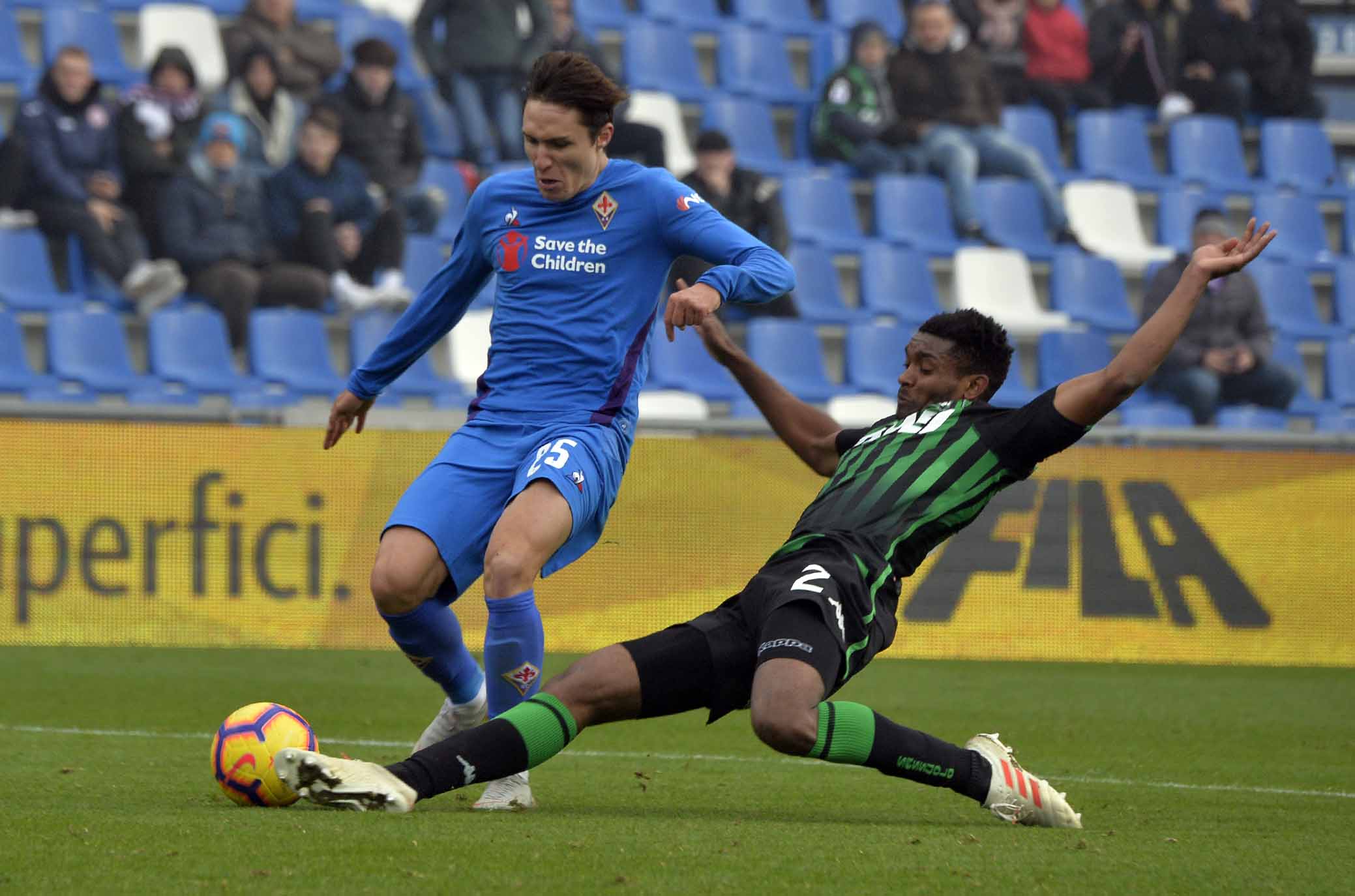SASSUOLO-FIORENTINA 09-12-2018 FEDERICO CHIESA. GALASSI SILVANO/SILPRESS