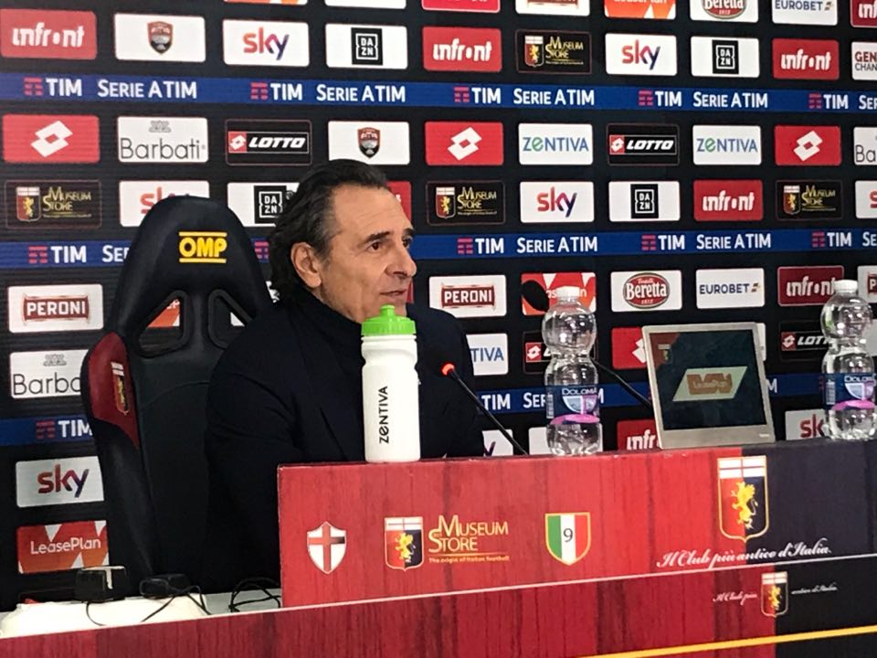 Prandelli: "Che emozione affrontare la Fiorentina. Chiesa-Pezzella straordinari"