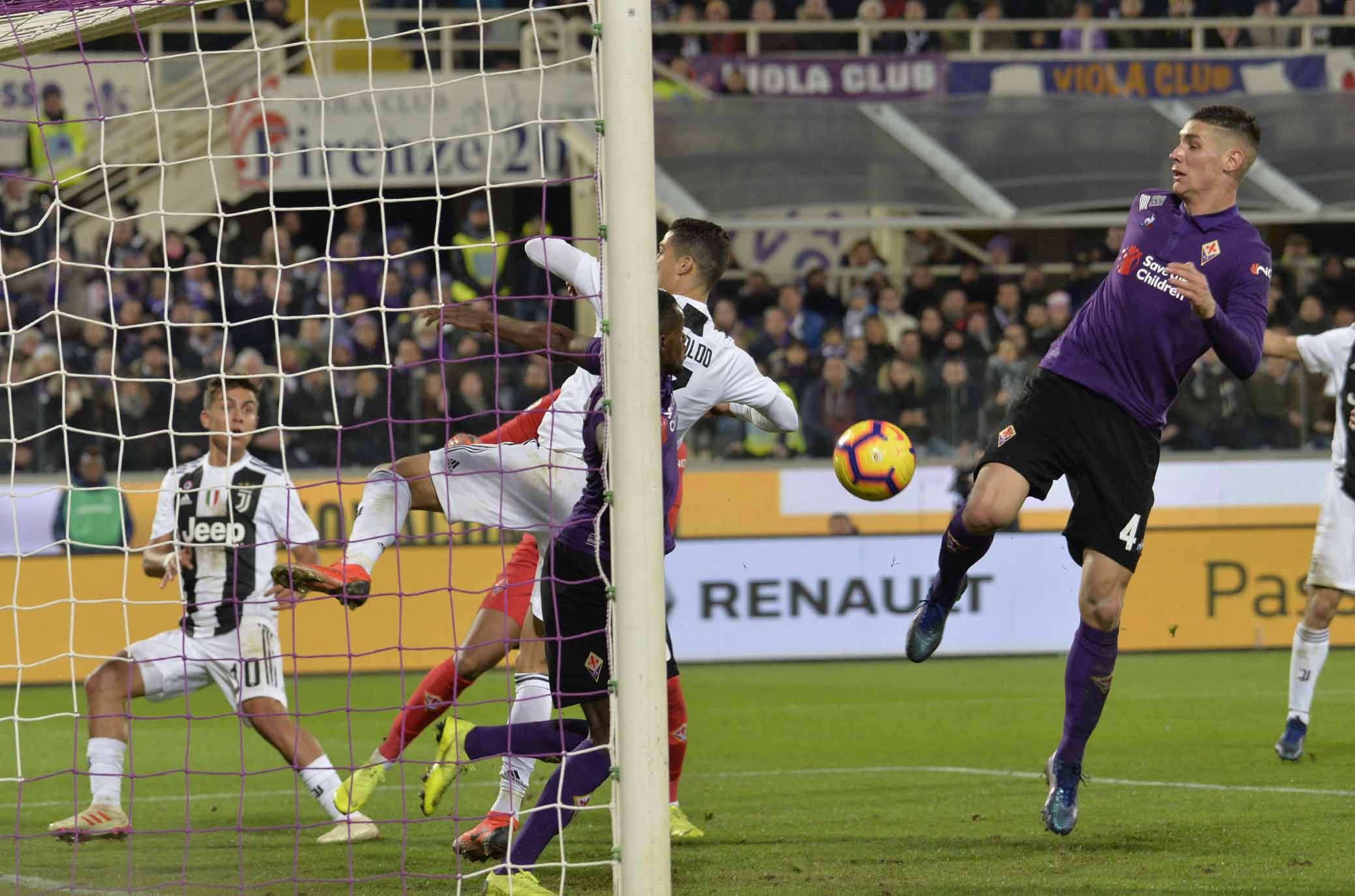 FIORENTINA-JUVENTUS 01-12-2018. NIKOLA MILENKOVIC. GALASSI SILVANO/SILPRESS