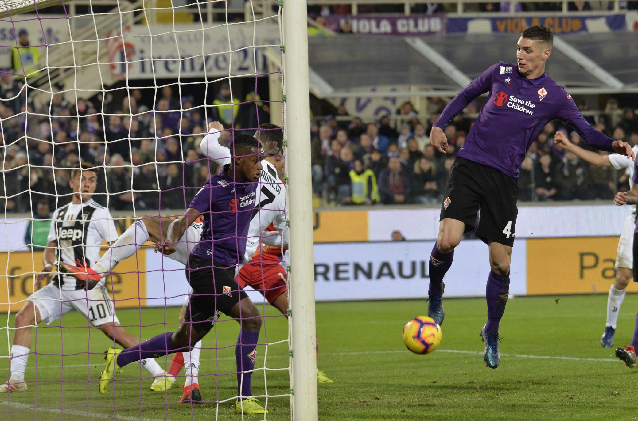 FIORENTINA-JUVENTUS 01-12-2018. NIKOLA MILENKOVIC. GALASSI SILVANO/SILPRESS
