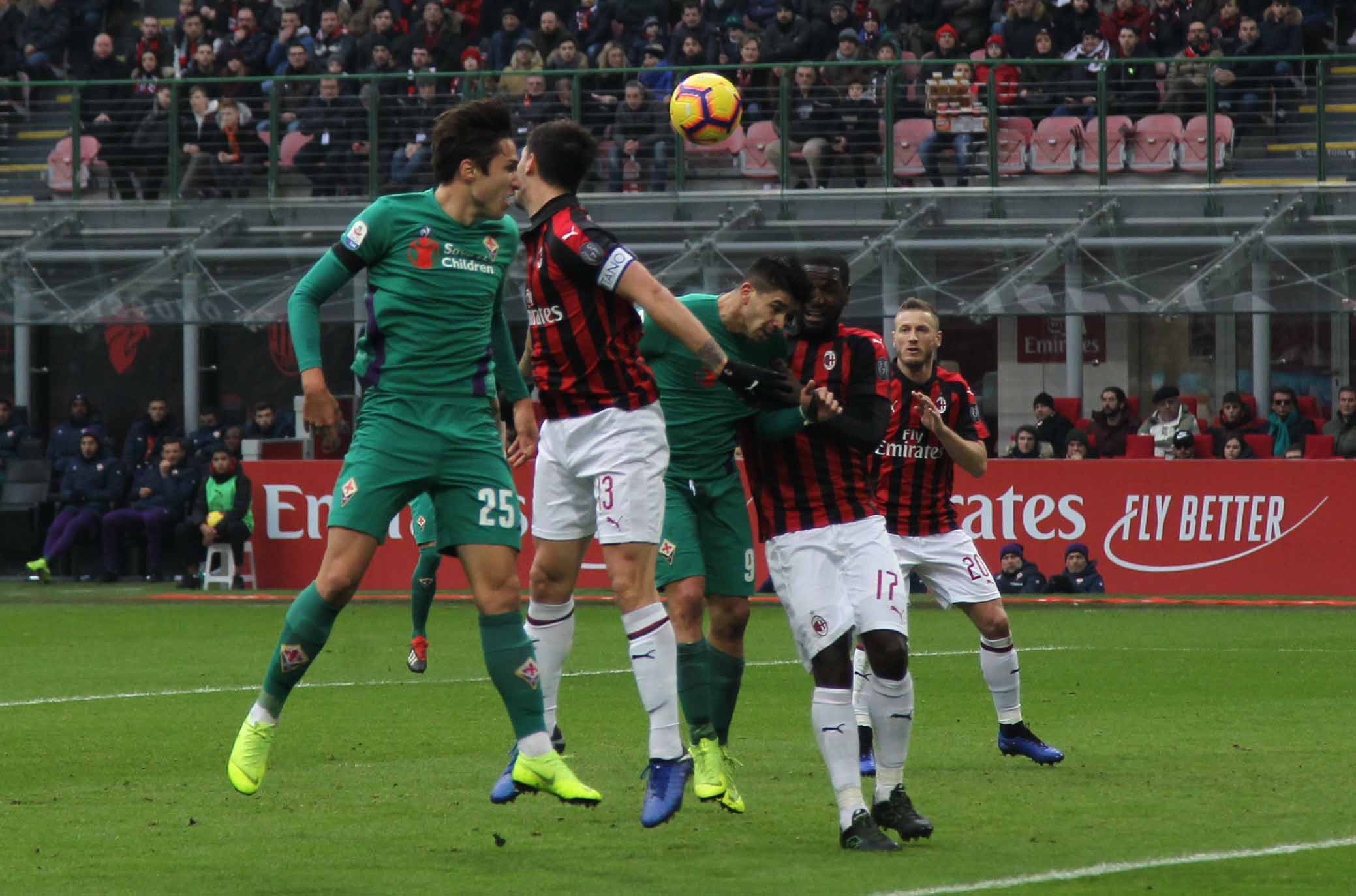 FEDERICO CHIESA Milano 22 /12 /, 2018- Campionato Serie A Tim 17 Giornata 2018-19 Milan / Fiorentina ph Alberto Mariani / SILPRESS