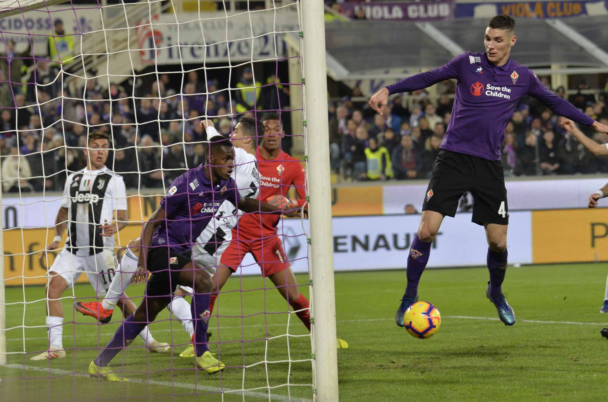 FIORENTINA-JUVENTUS 01-12-2018. NIKOLA MILENKOVIC. GALASSI SILVANO/SILPRESS