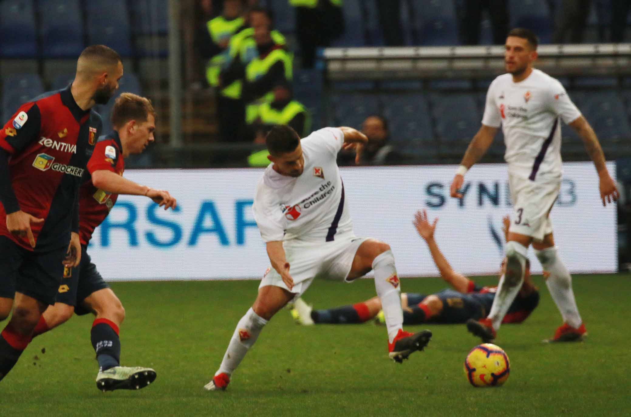 GENOA-FIORENTINA 29-12-20'18 KEVIN MIRALLAS. GALASSI SILVANO/SILPRESS