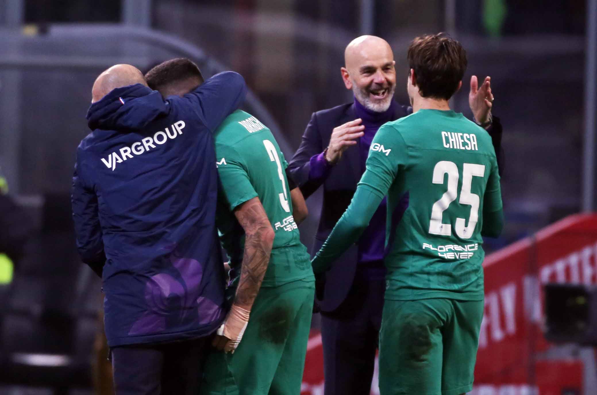 ESULTANZA FINE PARTITA Milano 22 /12 /, 2018- Campionato Serie A Tim 17 Giornata 2018-19 Milan / Fiorentina ph Alberto Mariani / SILPRESS