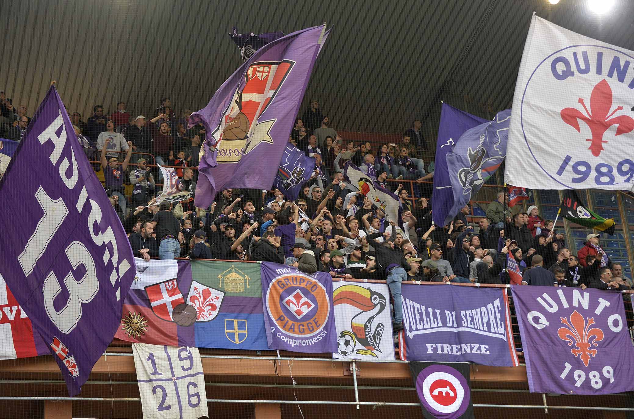 GENOA-FIORENTINA 29-12-2018 TIFOSI FIORENTINA GALASSI SILVANO/SILPRESS