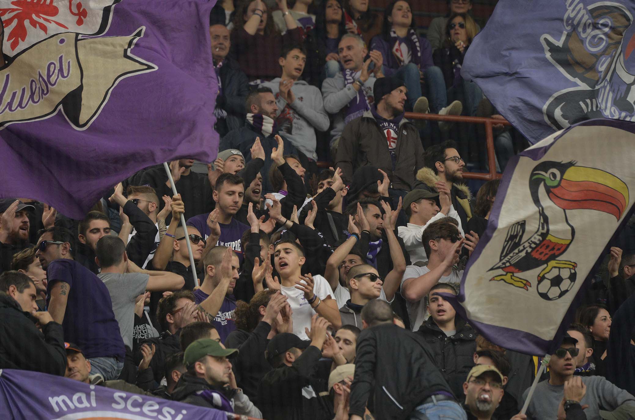 GENOA-FIORENTINA 29-12-2018 TIFOSI FIORENTINA GALASSI SILVANO/SILPRESS