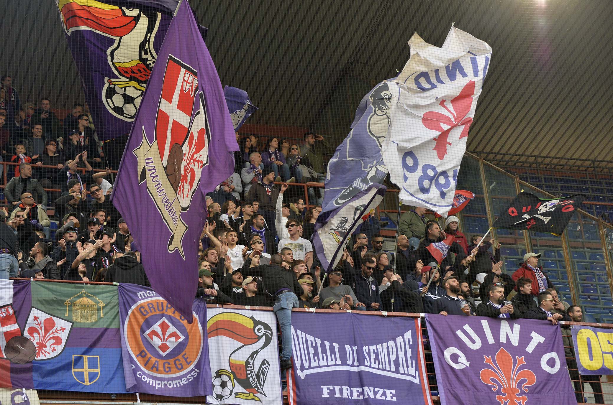 GENOA-FIORENTINA 29-12-2018 TIFOSI FIORENTINA GALASSI SILVANO/SILPRESS