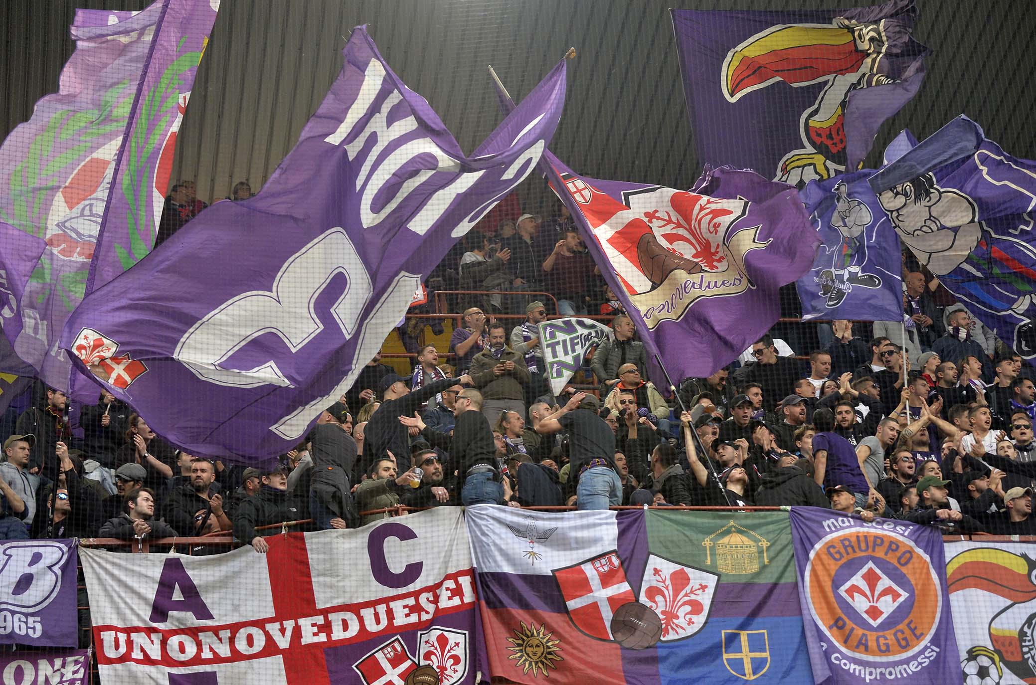 GENOA-FIORENTINA 29-12-2018 TIFOSI FIORENTINA GALASSI SILVANO/SILPRESS