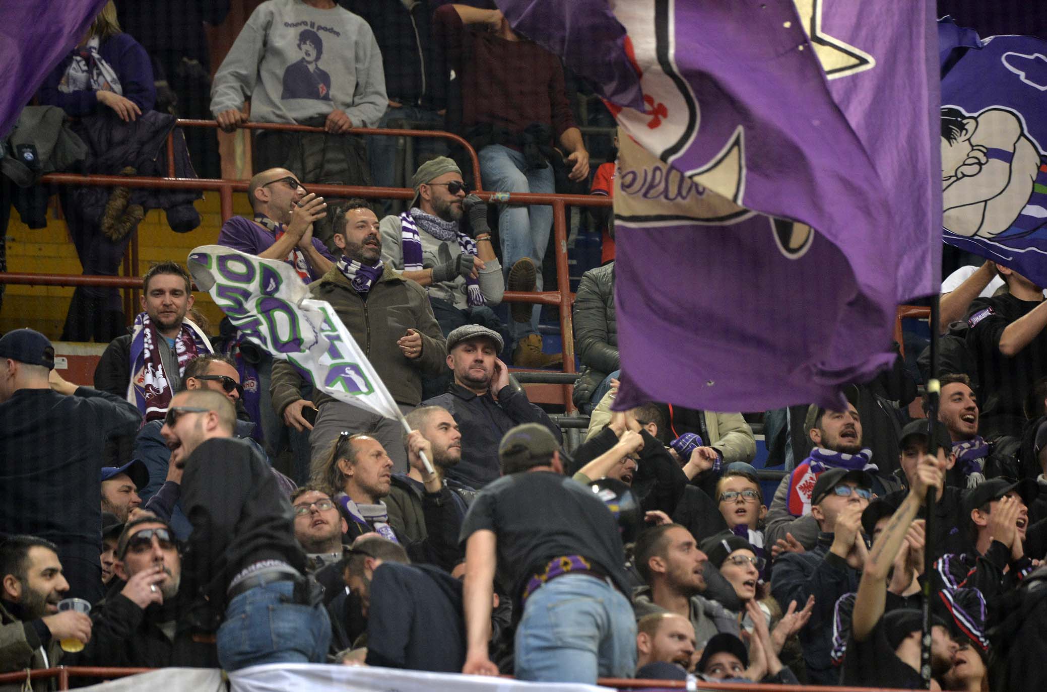 GENOA-FIORENTINA 29-12-2018 TIFOSI FIORENTINA GALASSI SILVANO/SILPRESS