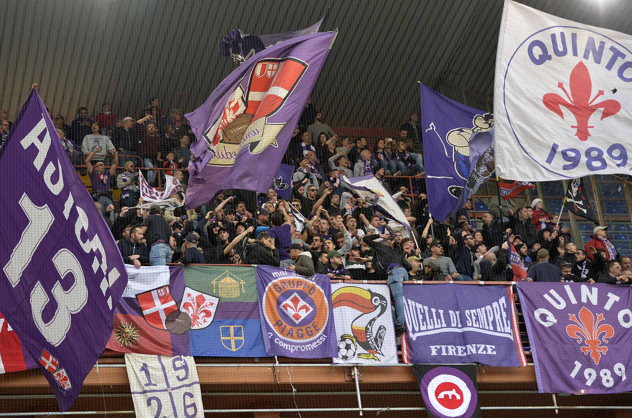 Verso il Torino: circa 300 i tifosi viola che seguiranno la Fiorentina domenica