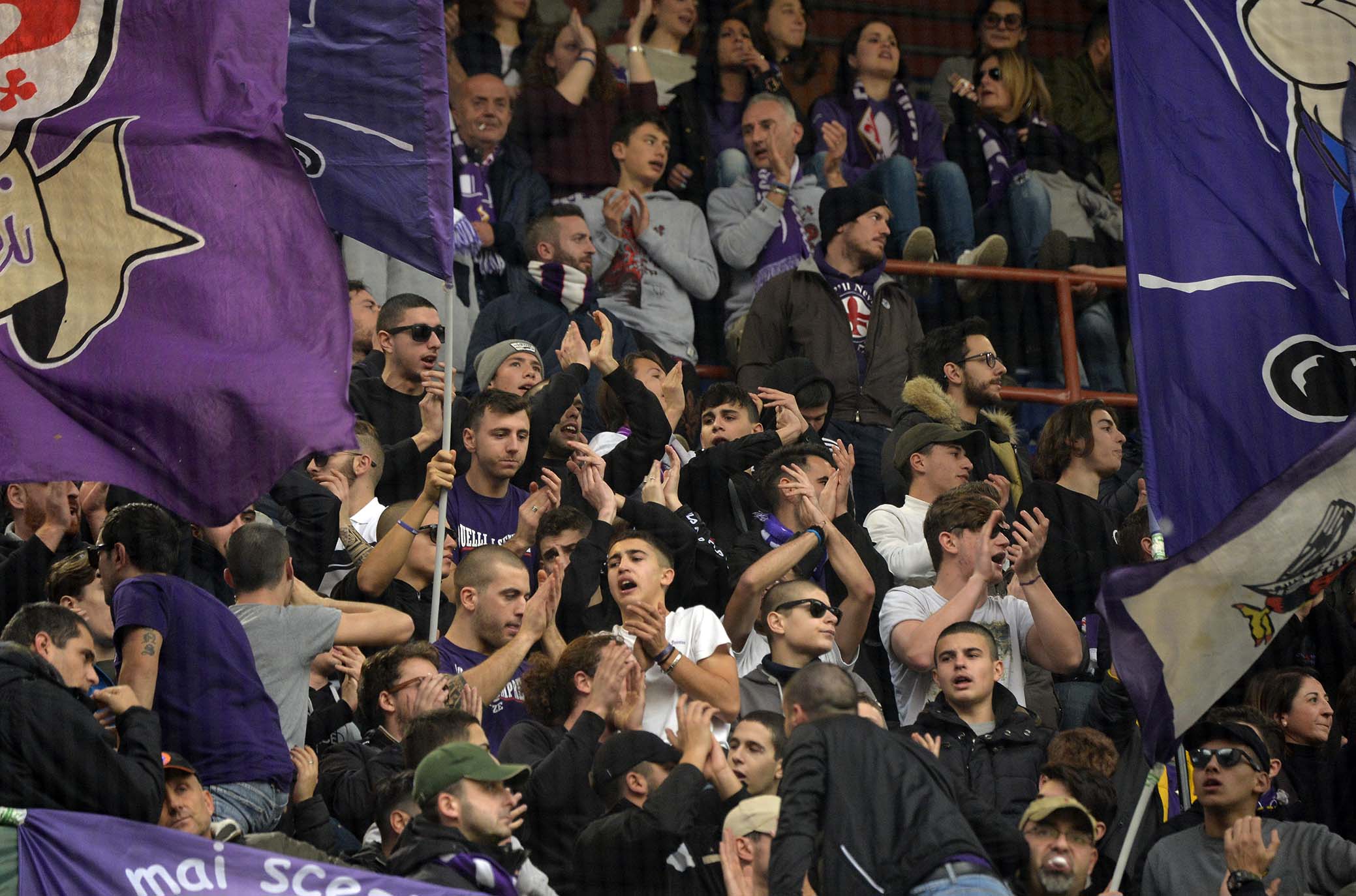 GENOA-FIORENTINA 29-12-2018 TIFOSI FIORENTINA GALASSI SILVANO/SILPRESS