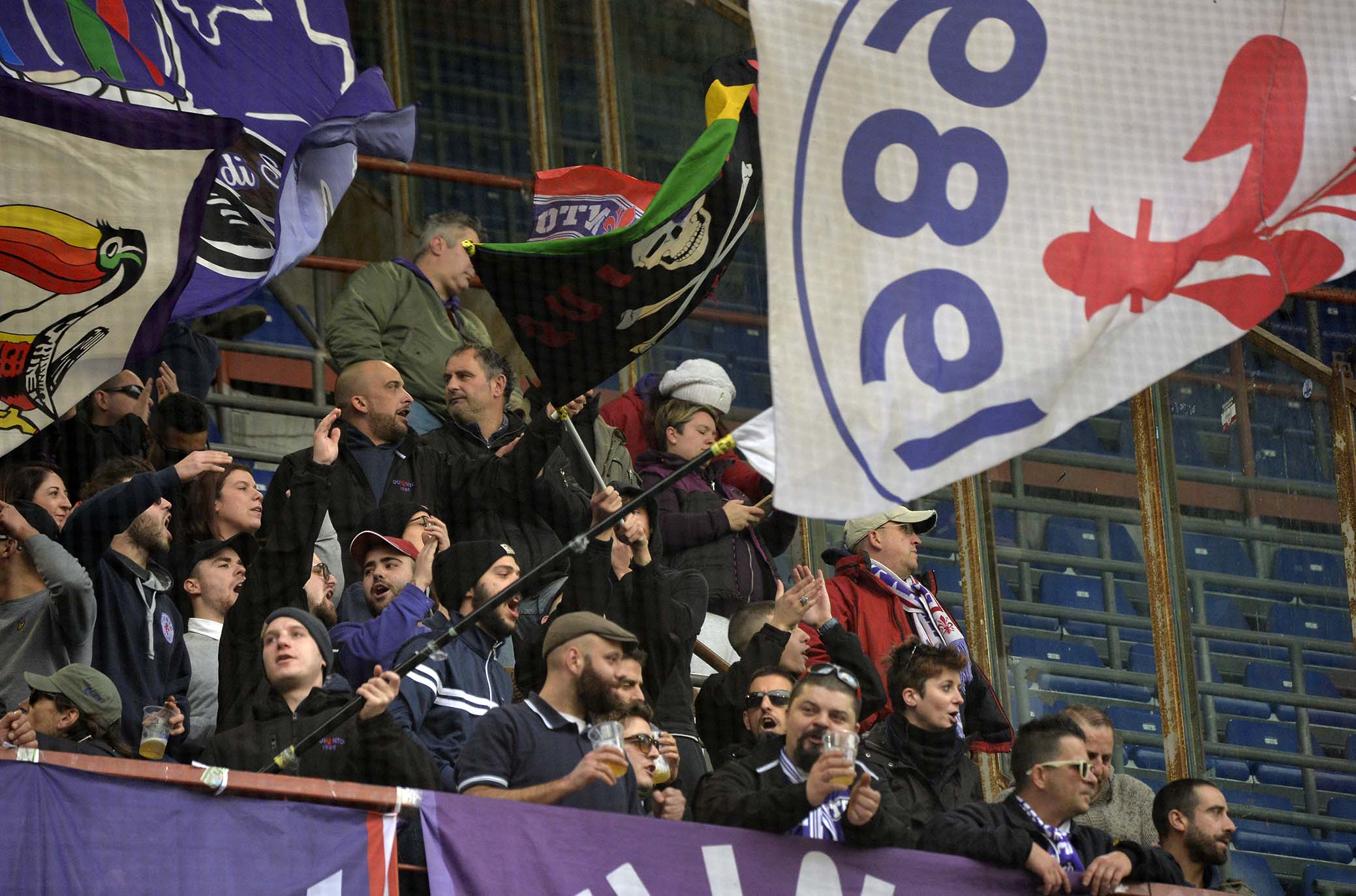 GENOA-FIORENTINA 29-12-2018 TIFOSI FIORENTINA GALASSI SILVANO/SILPRESS