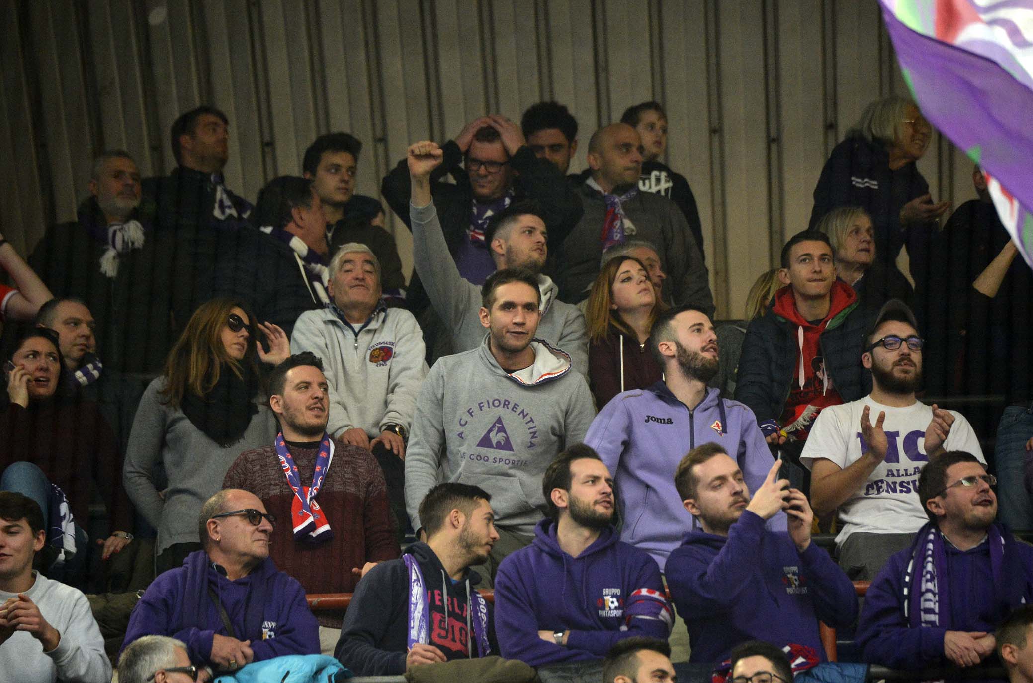 GENOA-FIORENTINA 29-12-2018 TIFOSI FIORENTINA GALASSI SILVANO/SILPRESS