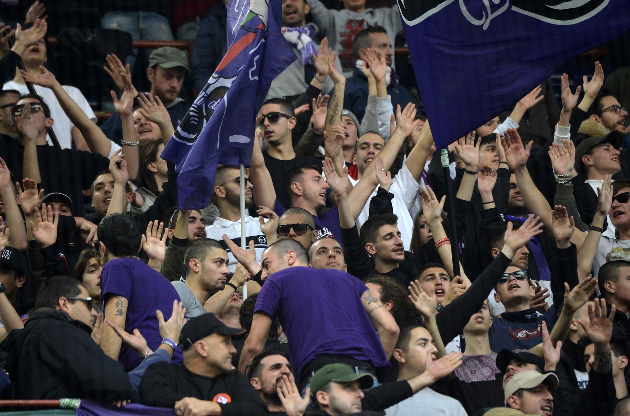 Genoa-Fiorentina, le immagini dei tifosi viola nella FOTOGALLERY di VI.IT