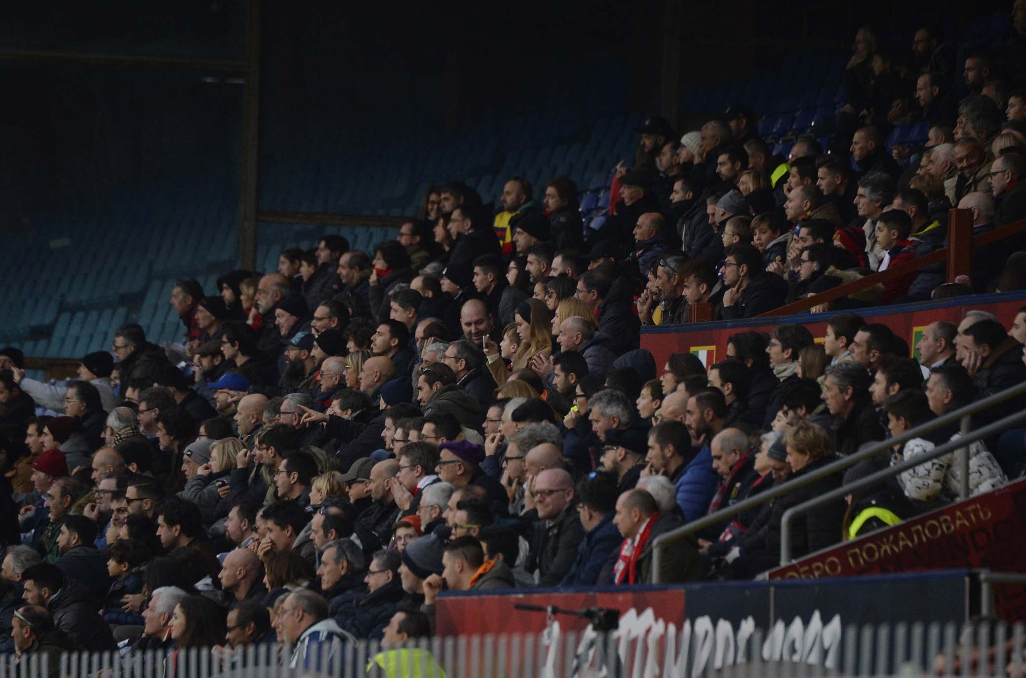 GENOA-FIORENTINA 29-12-2018 TIFOSI FIORENTINA GALASSI SILVANO/SILPRESS