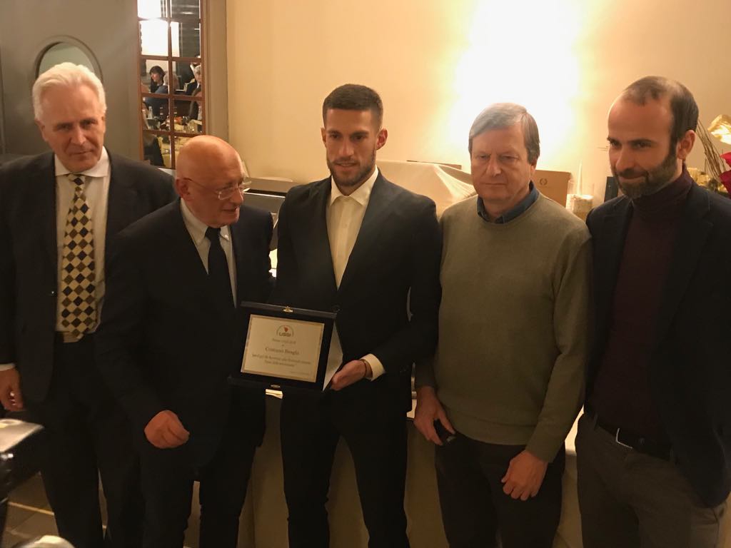 Cristiano Biraghi e Alice Parisi ricevono il Premio Ussi 2018 (FOTO)