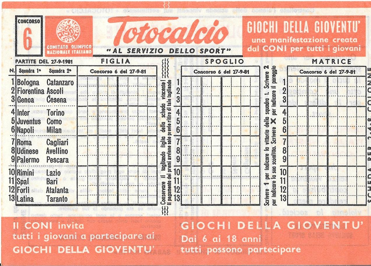 Totocalcio, la storica schedina al passo d'addio. Lascerà il posto ad un nuovo prodotto