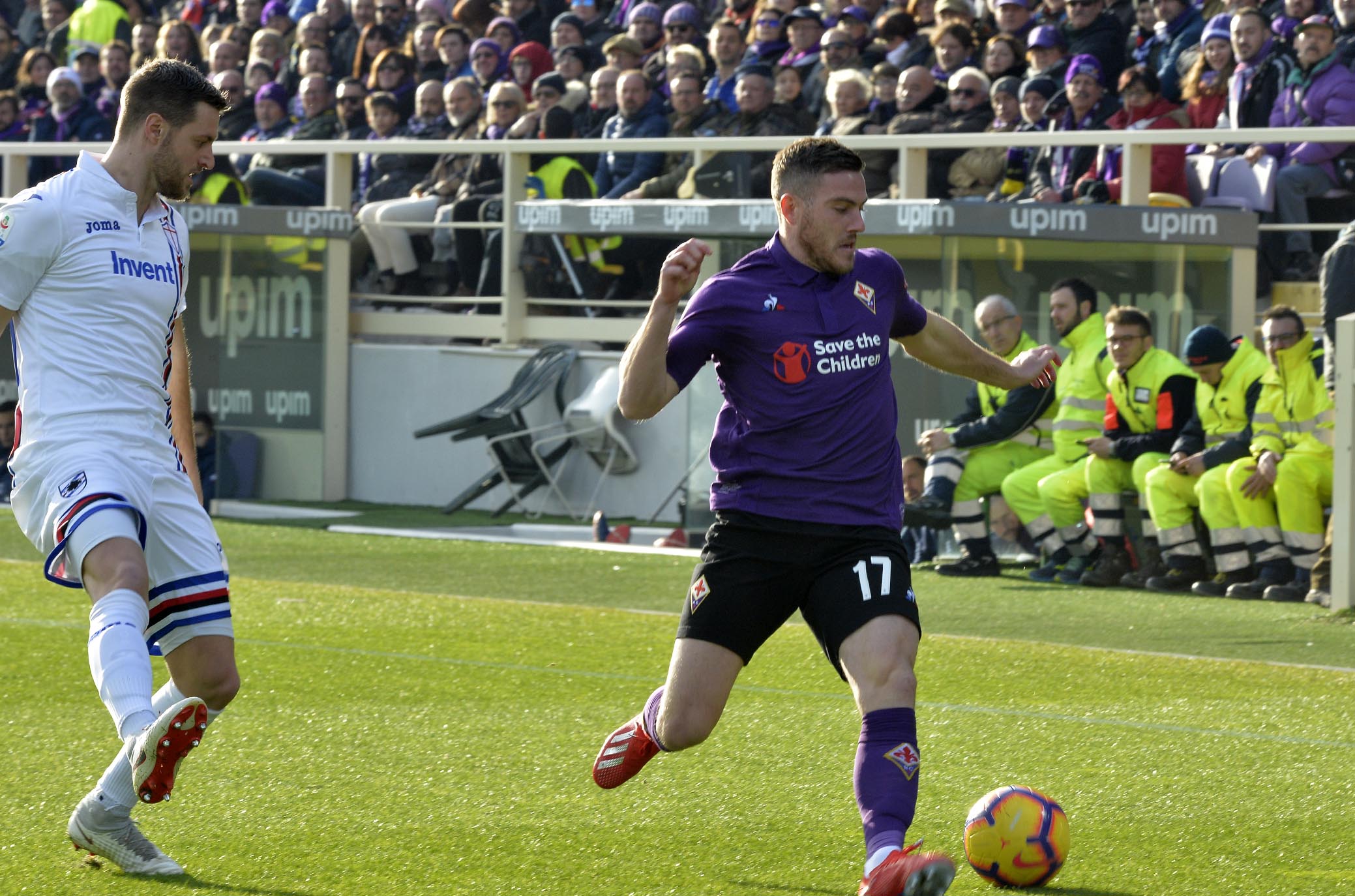 FIORENTINA-SAMPDORIA 20-01-2019 JORDAN VERETOUT. GALASSI SILAVNO/SILPRESS
