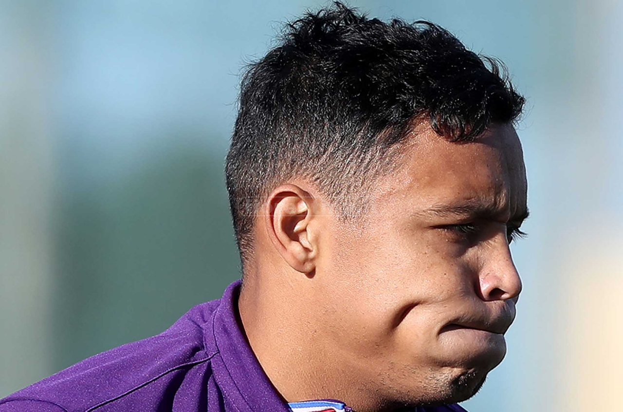 FIORENTINA 06-01-2019 RITIRO INVERNALE A MALTA. LUIS MURIEL DURANTE L'ALLENAMENTO. GALASSI
