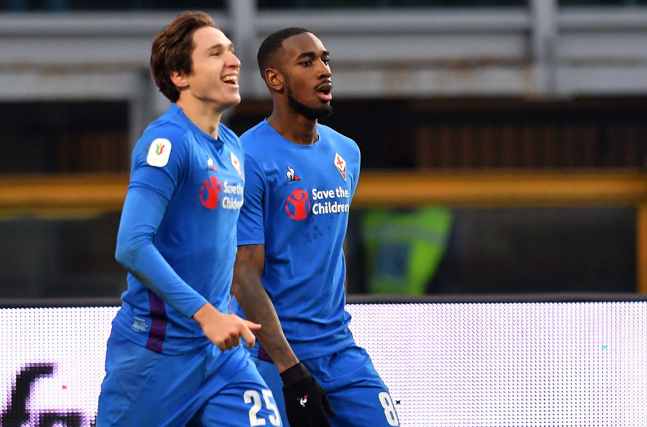 Marchisciano/SILPRESS Torino 13-01-2019- Torino vs Fiorentina TIM CUP 2018-2019 nella foto: federico chiesa-esultanza dopo gol