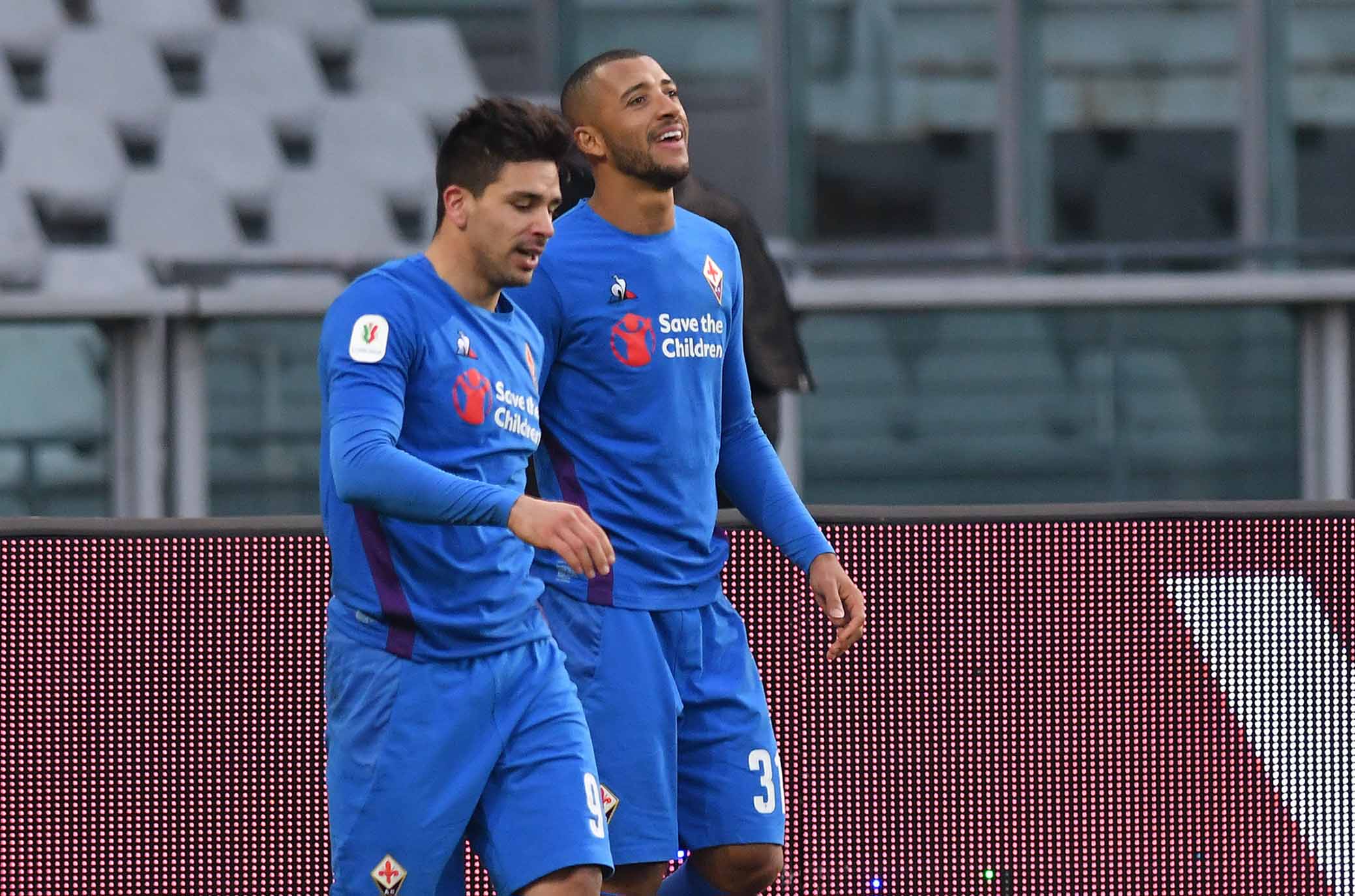 Marchisciano/SILPRESS Torino 13-01-2019- Torino vs Fiorentina TIM CUP 2018-2019 nella foto: giovanni simeone e vitor hugo
