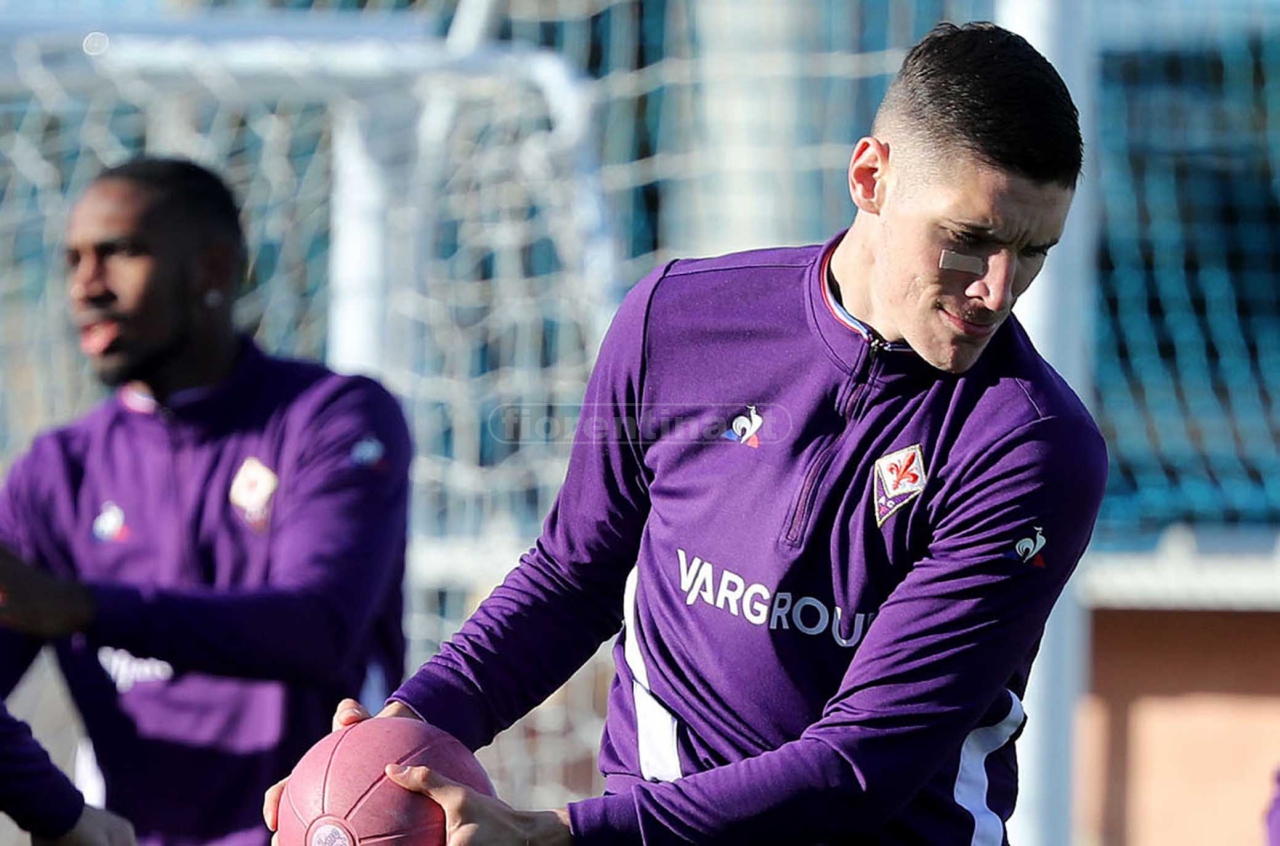 FIORENTINA 06-01-2019 RITIRO INVERNALE A MALTA. MILENKOVIC DURANTE L'ALLENAMENTO. GALASSI