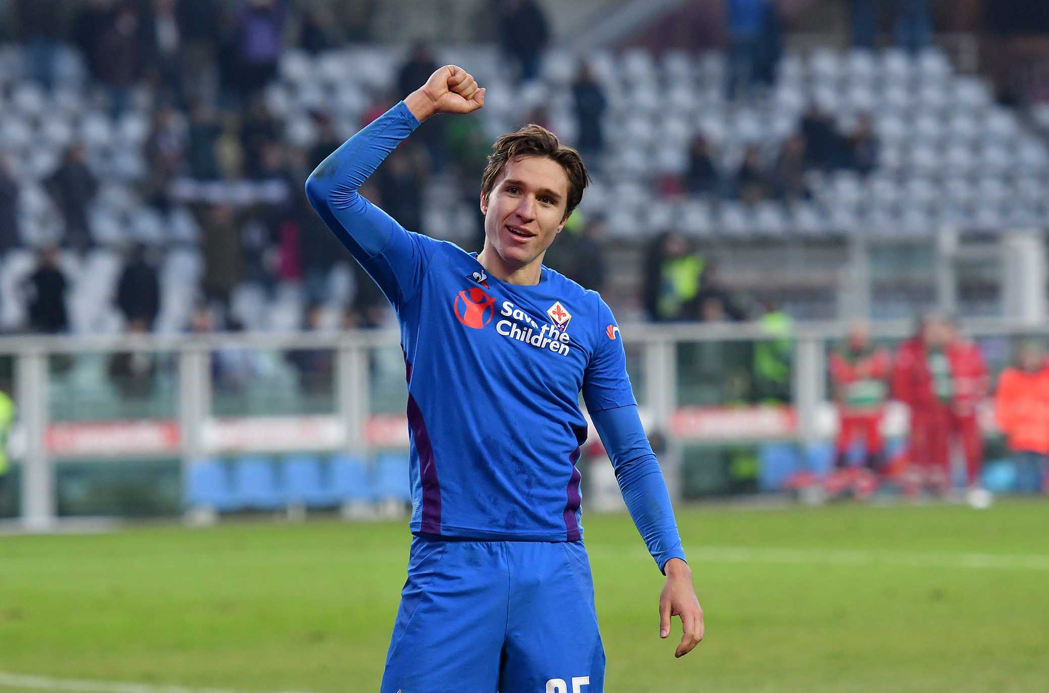 Chiesa, prima doppietta in maglia viola e primi gol in C.Italia. Sono 15 reti in 92 gare