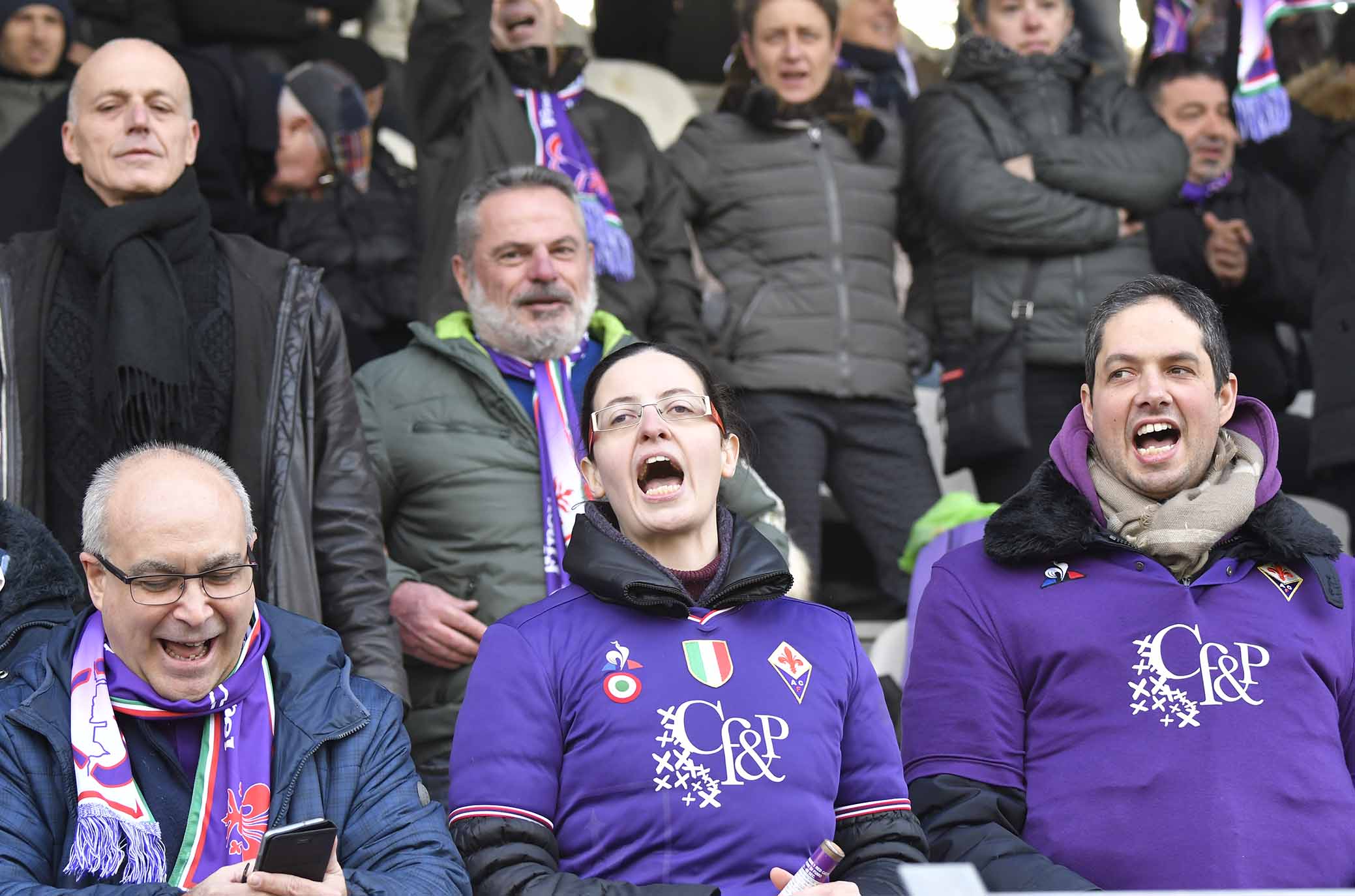 FIORENTINA WOMEN'S - MILAN TIFOSE E TIFOSI DELLA FIORENTINA. GALASSI SILVANO/SILPRESS