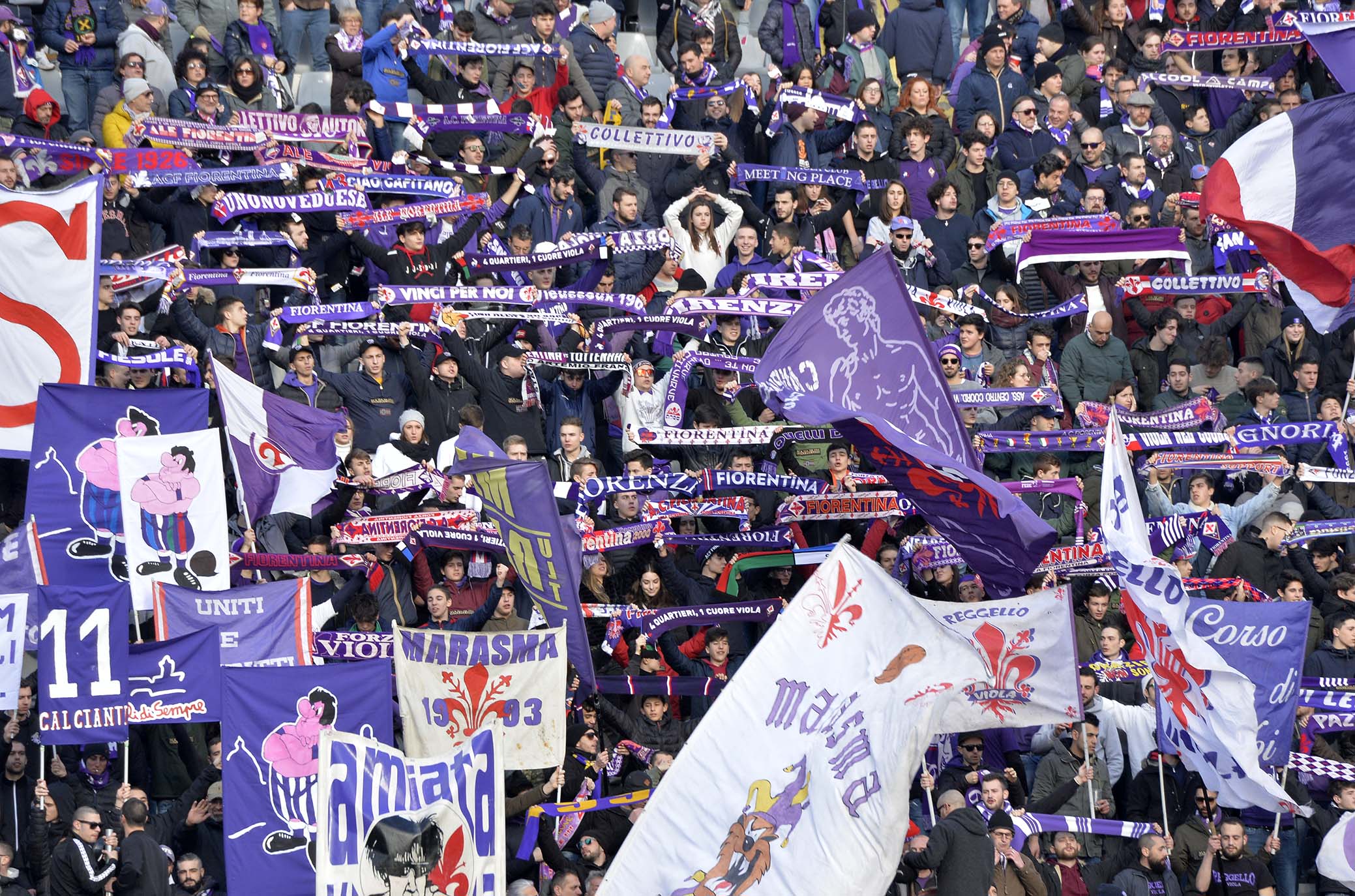 Domani al Franchi in oltre 30mila per battere l'Inter e puntare verso l'Europa
