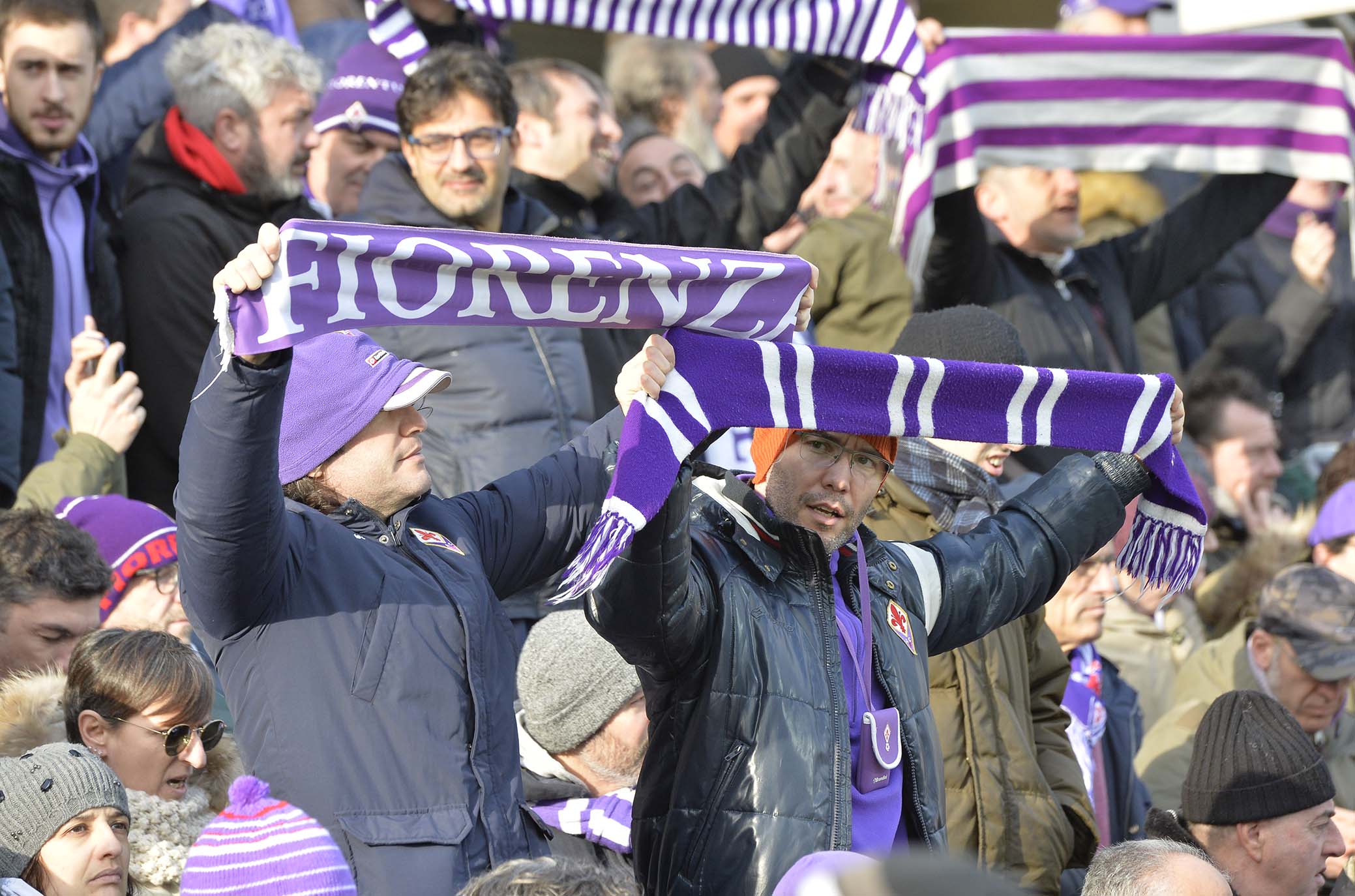 FIORENTINA-SAMPDORIA 20-01-2019 TIFOSI DELLA FIORENTINA. GALASSI SILVANO/SILPRESS