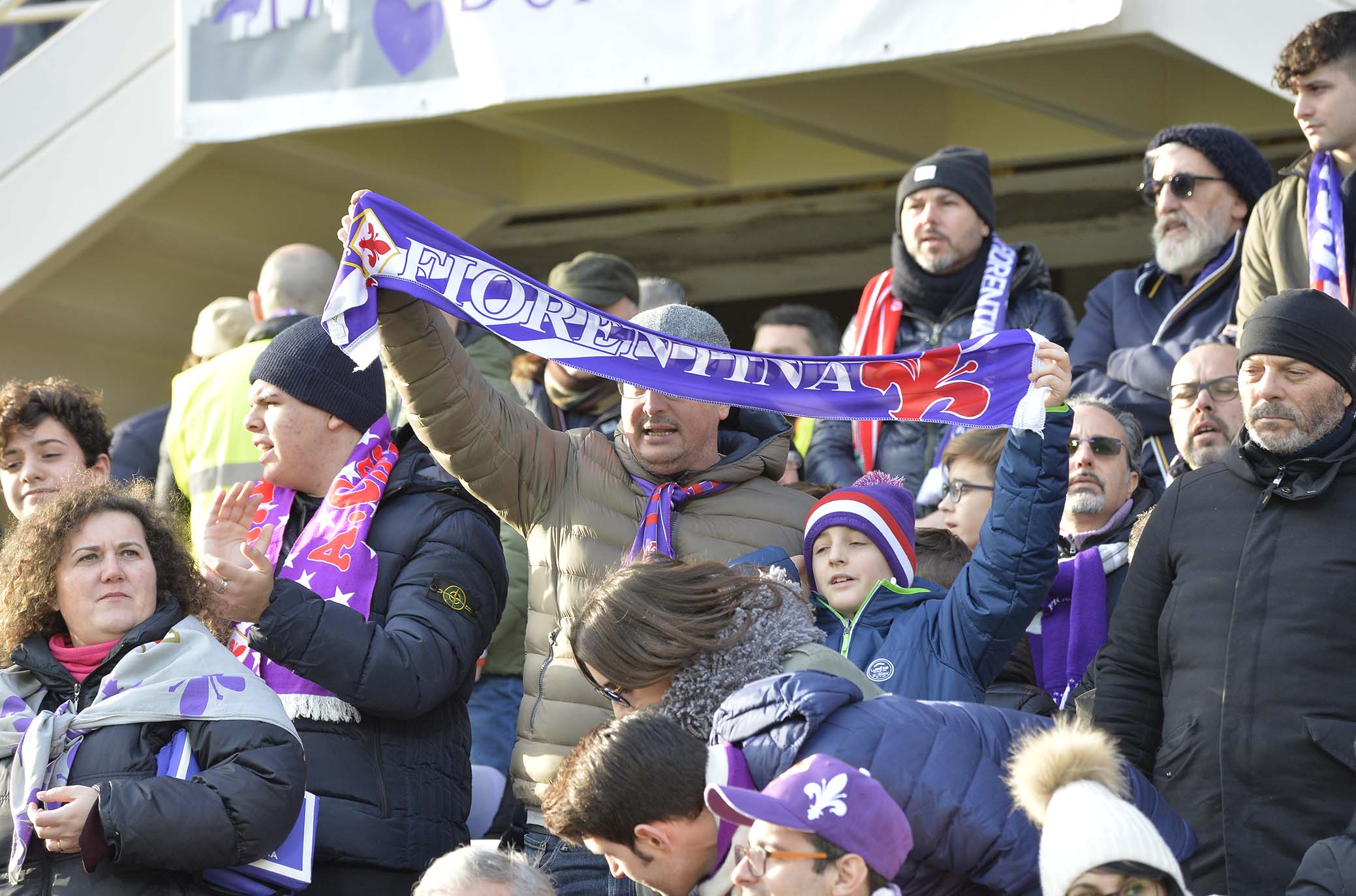 FIORENTINA-SAMPDORIA 20-01-2019 TIFOSI DELLA FIORENTINA. GALASSI SILVANO/SILPRESS