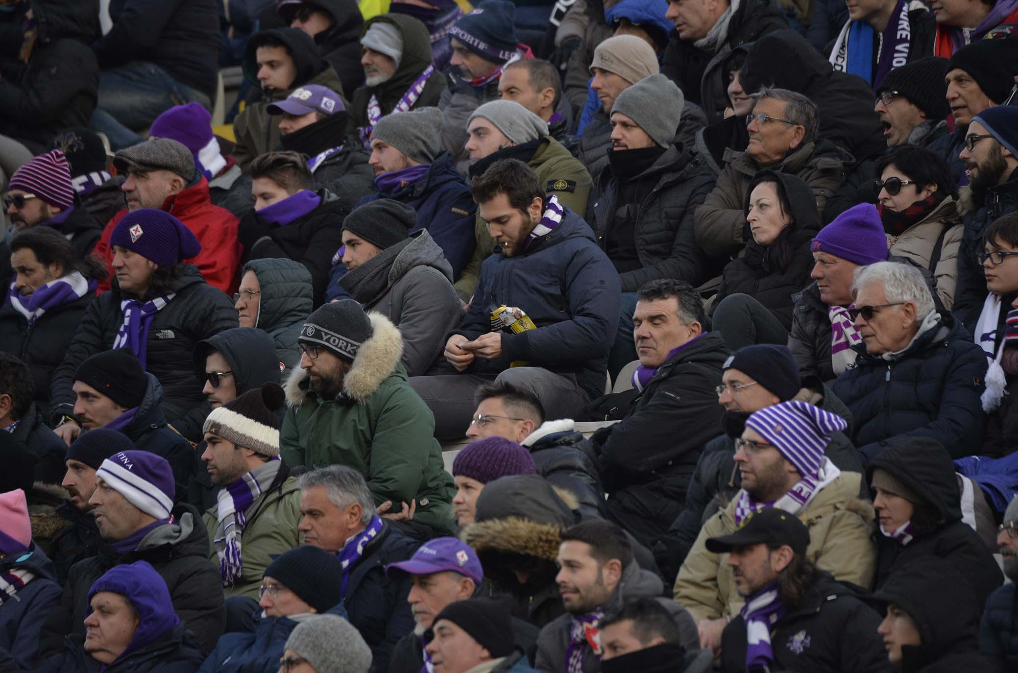FIORENTINA-SAMPDORIA 20-01-2019 TIFOSI DELLA FIORENTINA. GALASSI SILVANO/SILPRESS