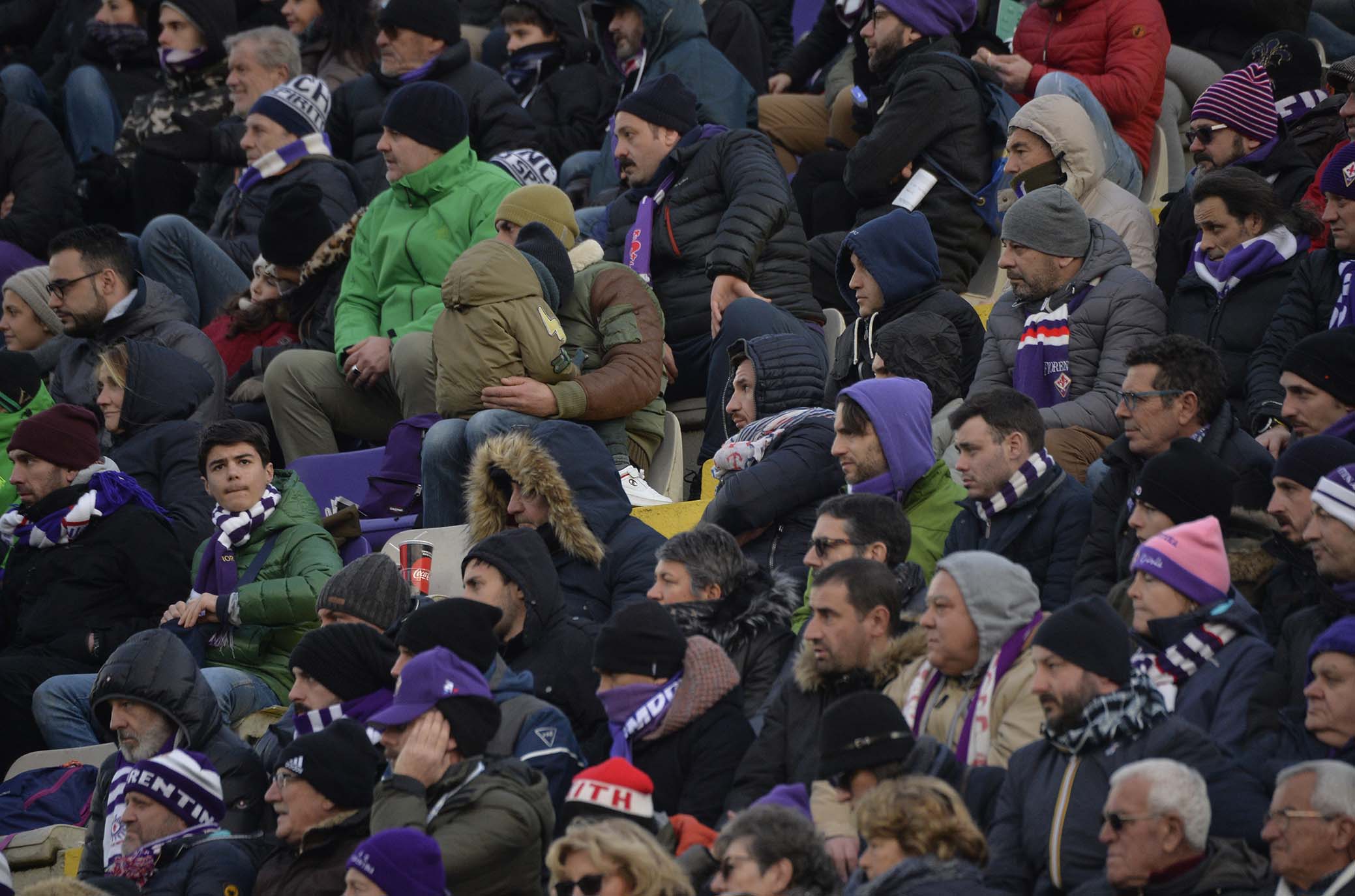 FIORENTINA-SAMPDORIA 20-01-2019 TIFOSI DELLA FIORENTINA. GALASSI SILVANO/SILPRESS