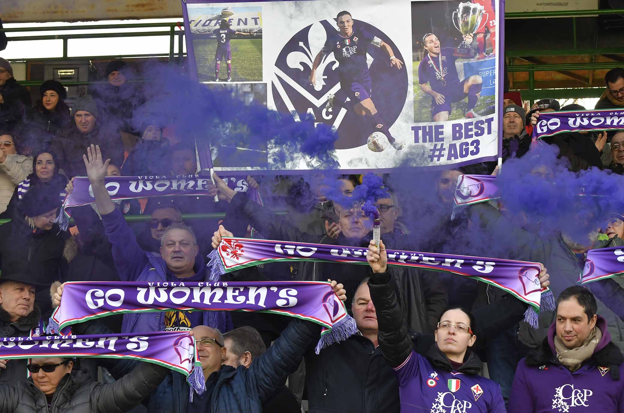 FIORENTINA WOMEN'S - MILAN TIFOSE E TIFOSI DELLA FIORENTINA. GALASSI SILVANO/SILPRESS
