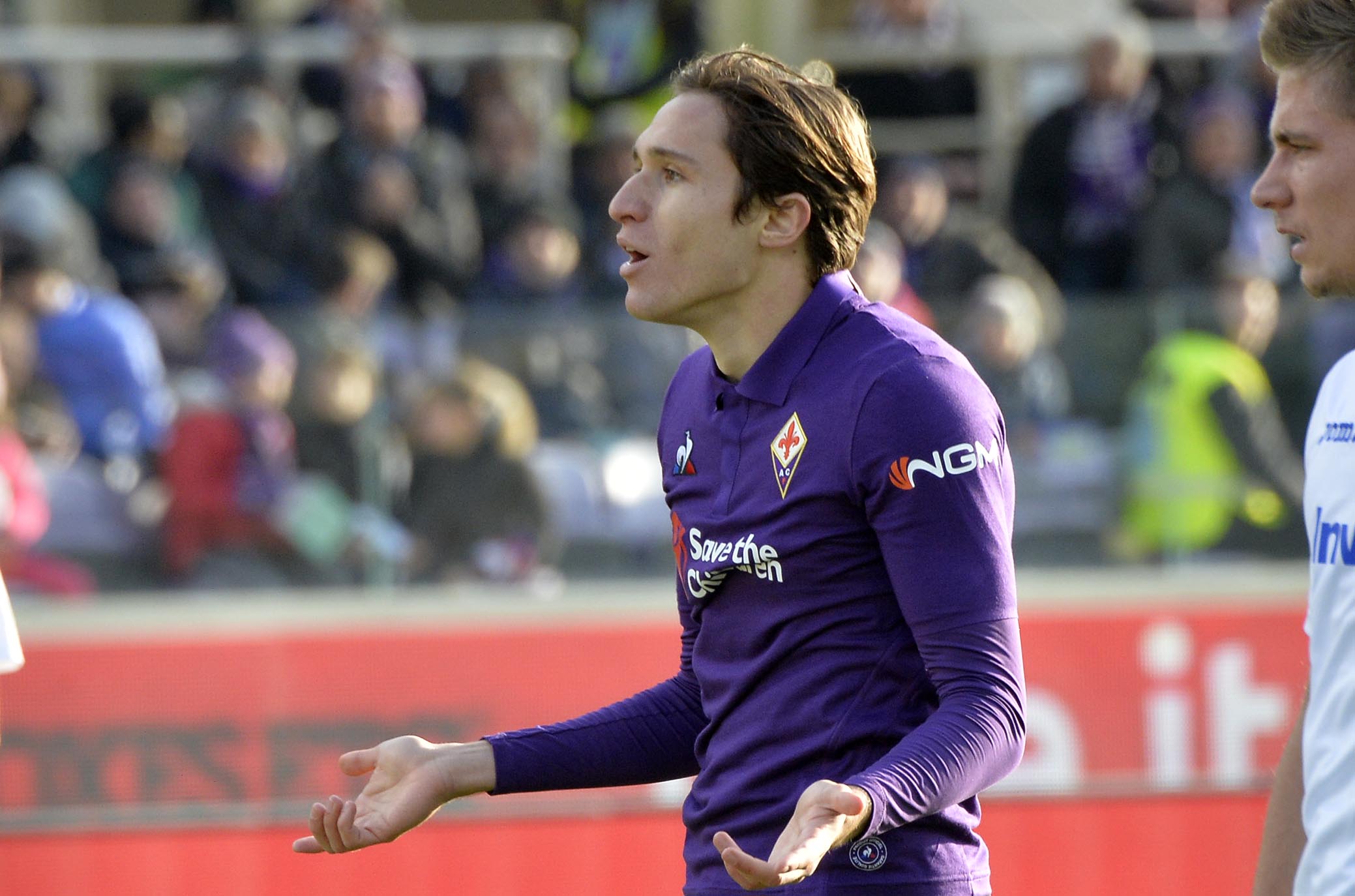 FIORENTINA-SAMPDORIA 20-01-2019 FEDERICO CHIESA DELUSO. GALASSI SILAVNO/SILPRESS