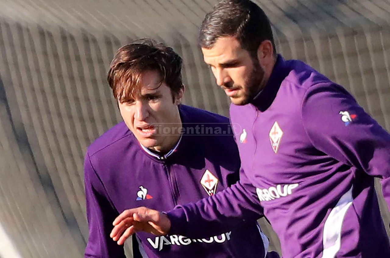 Dal centro sportivo: Dalbert in gruppo, Chiesa solo parzialmente