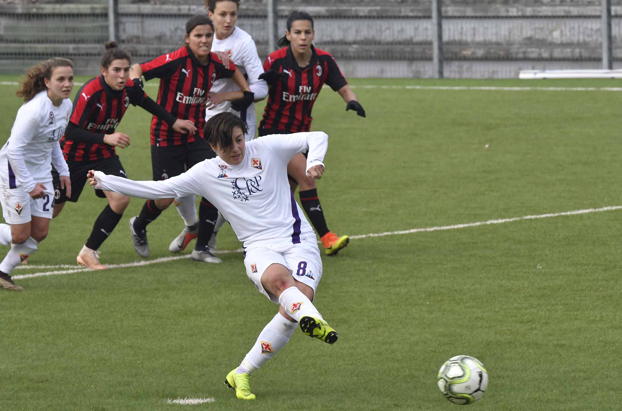 FIORENTINA WOMEN'S - MILAN. GOL SU RIGORE DI ALICE PARISI. GALASSI SILVANO/SILPRESS