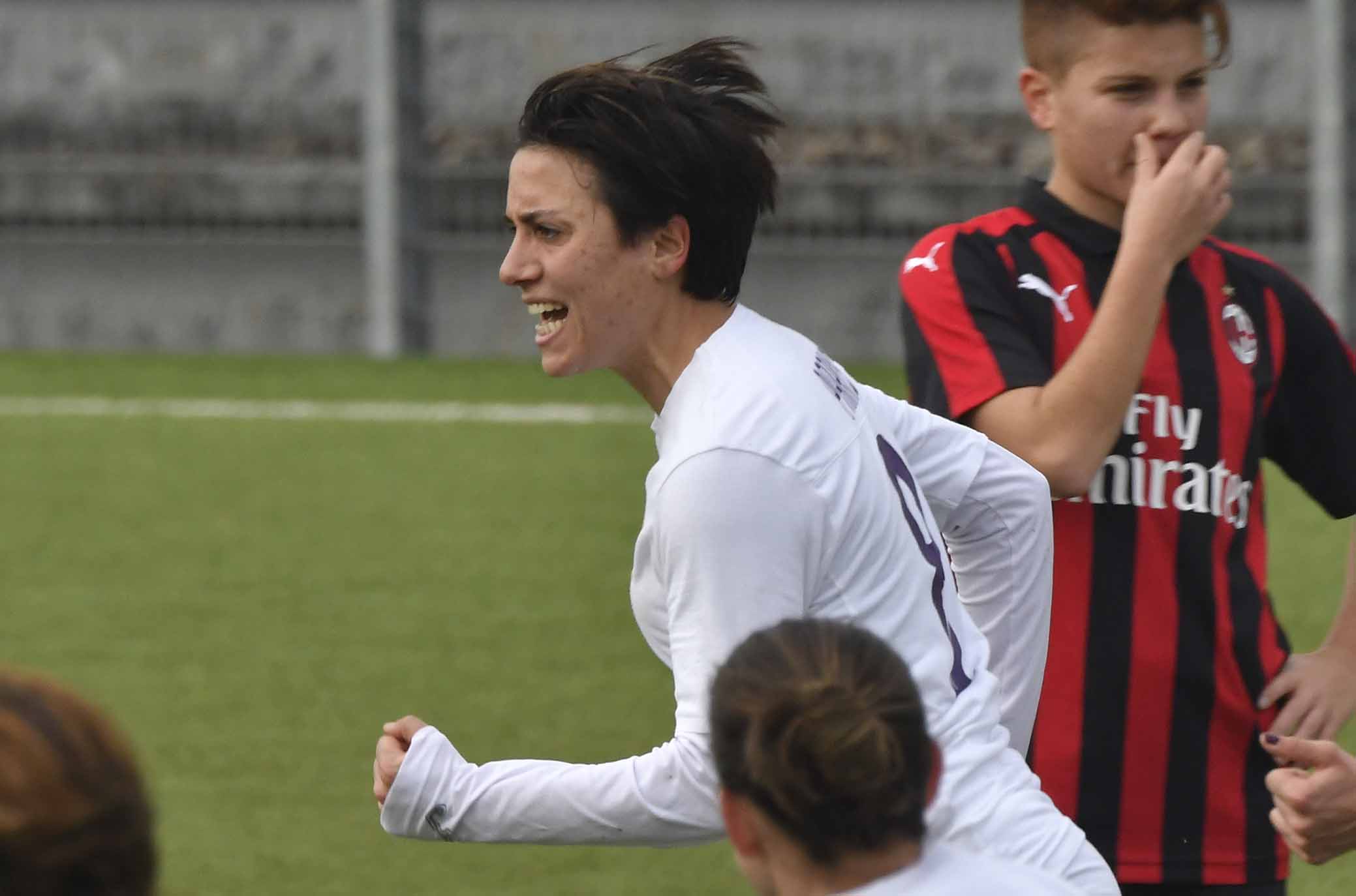 FIORENTINA WOMEN'S - MILAN. ESULTANZA DI ALICE PARISI. GALASSI SILVANO/SILPRESS